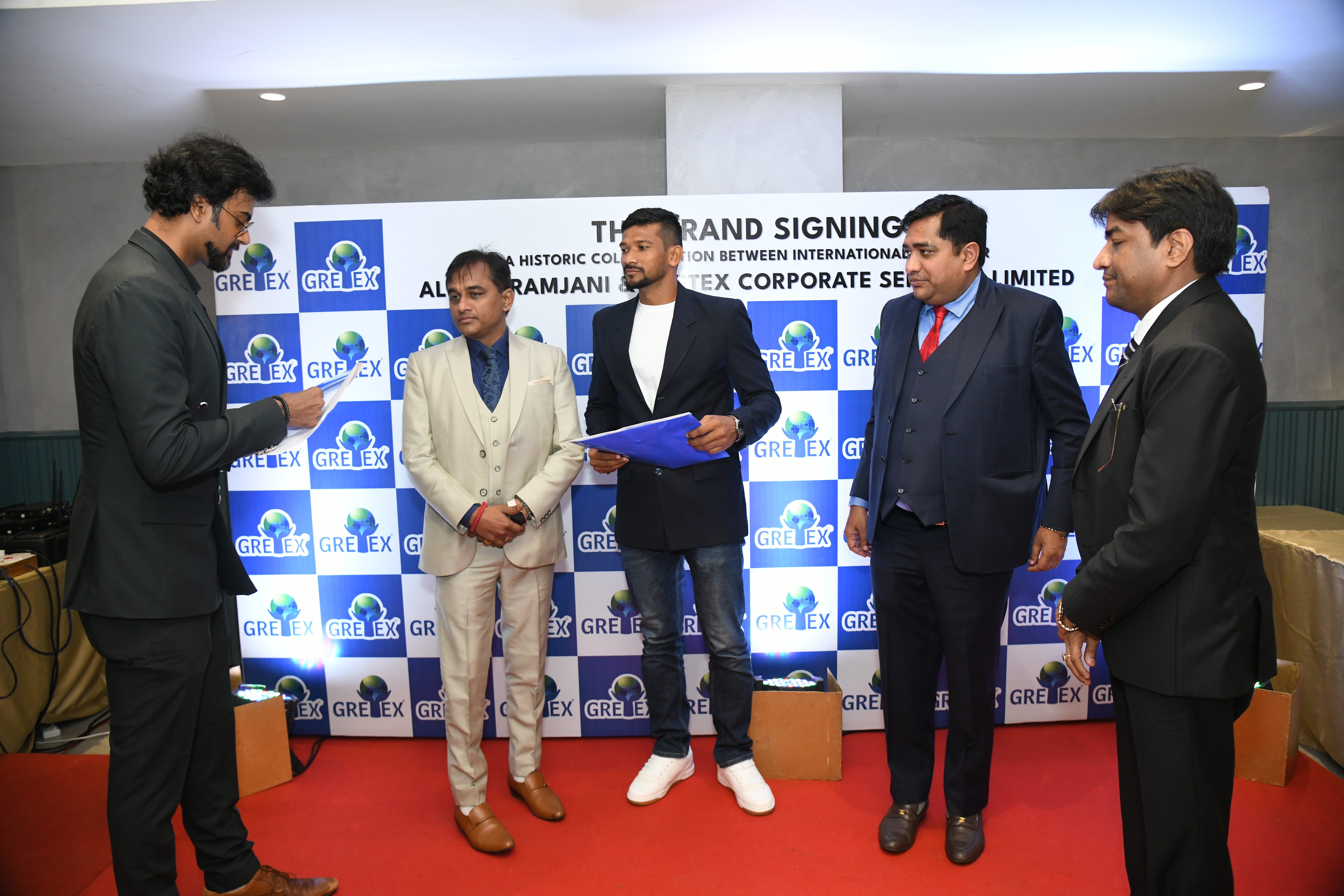 Alpesh Ramjani Signing