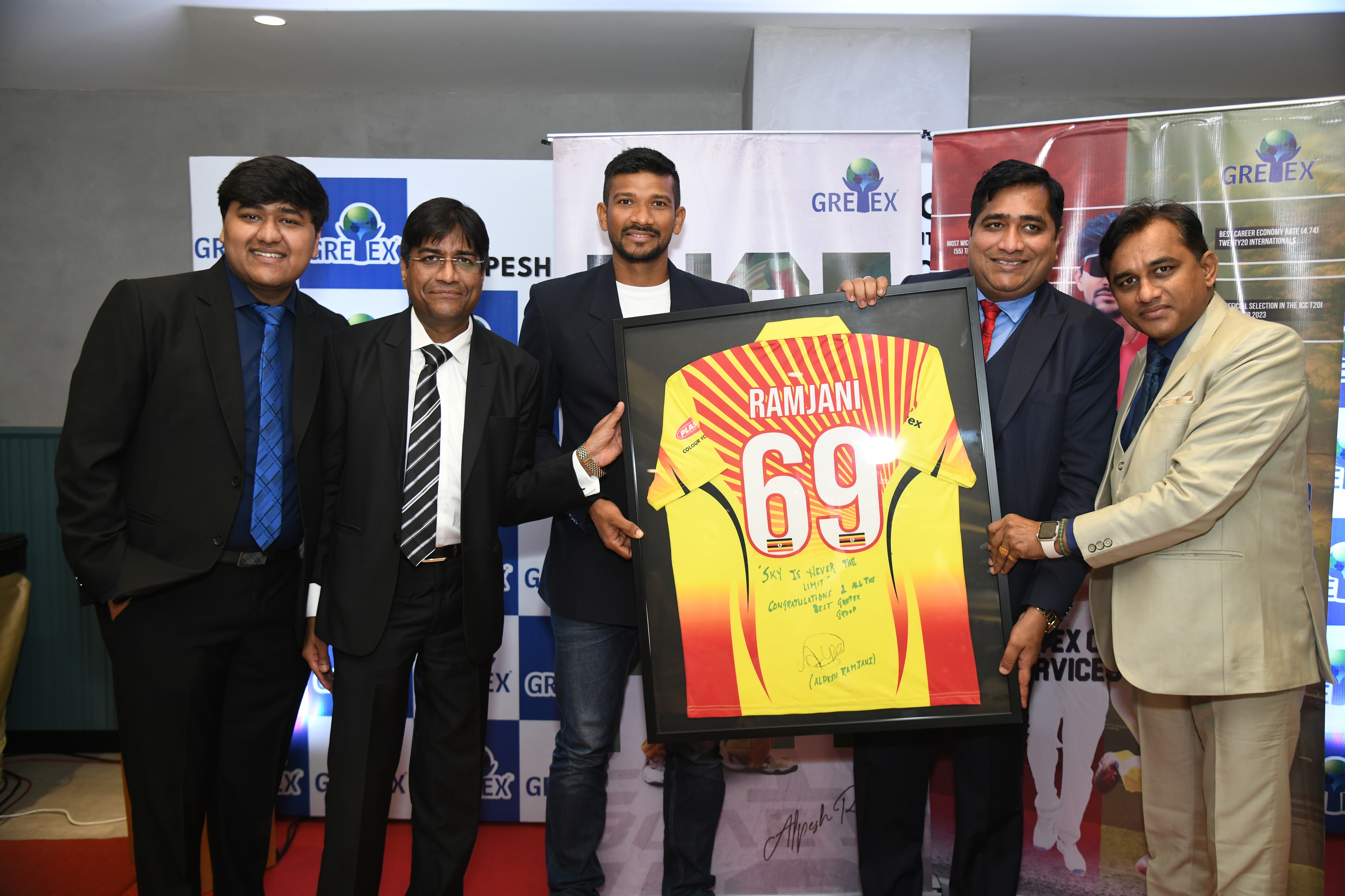 Alpesh Ramjani Signing