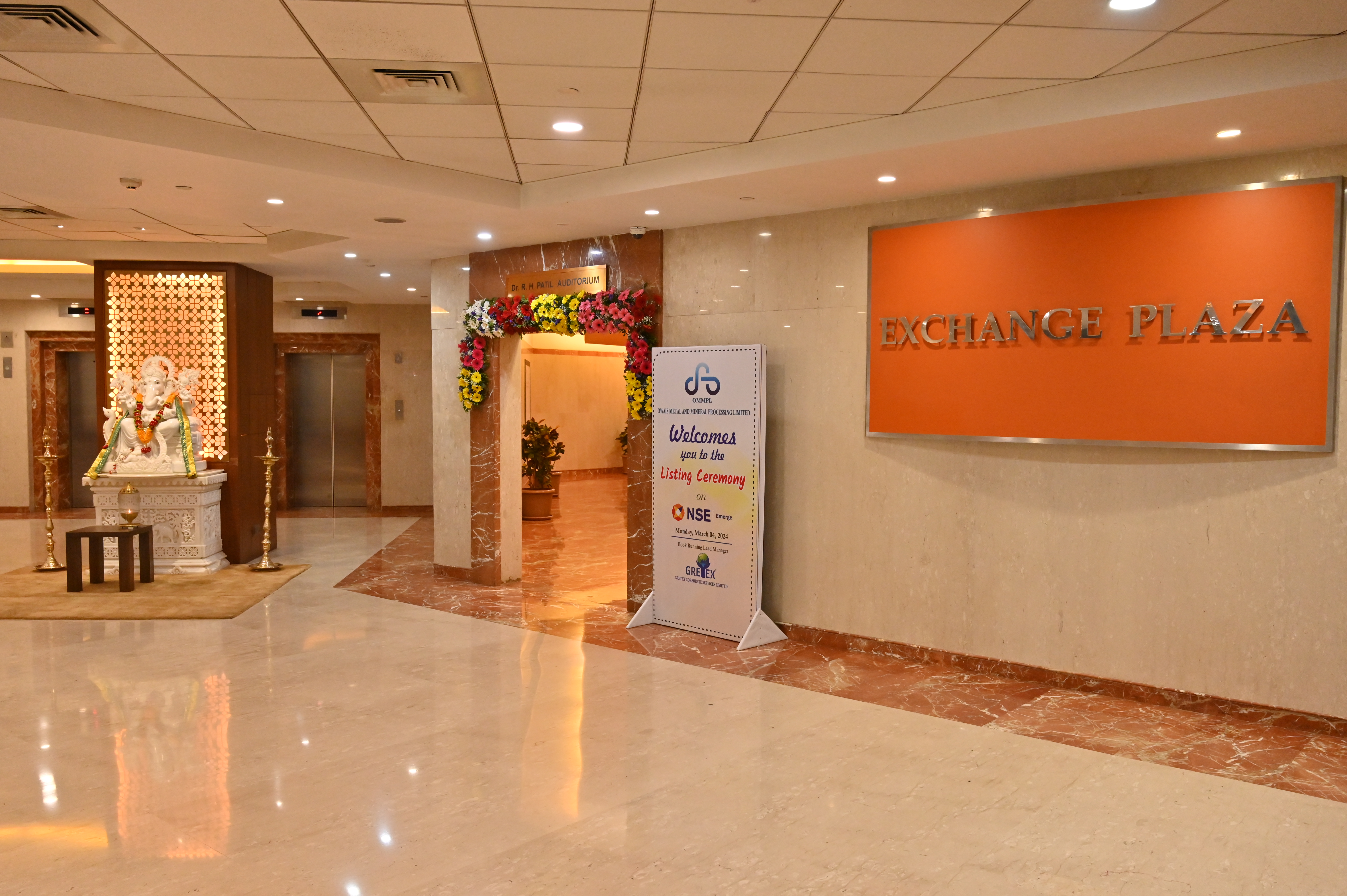 Owais Metal And Minerals Processing Listing Ceremony Photos