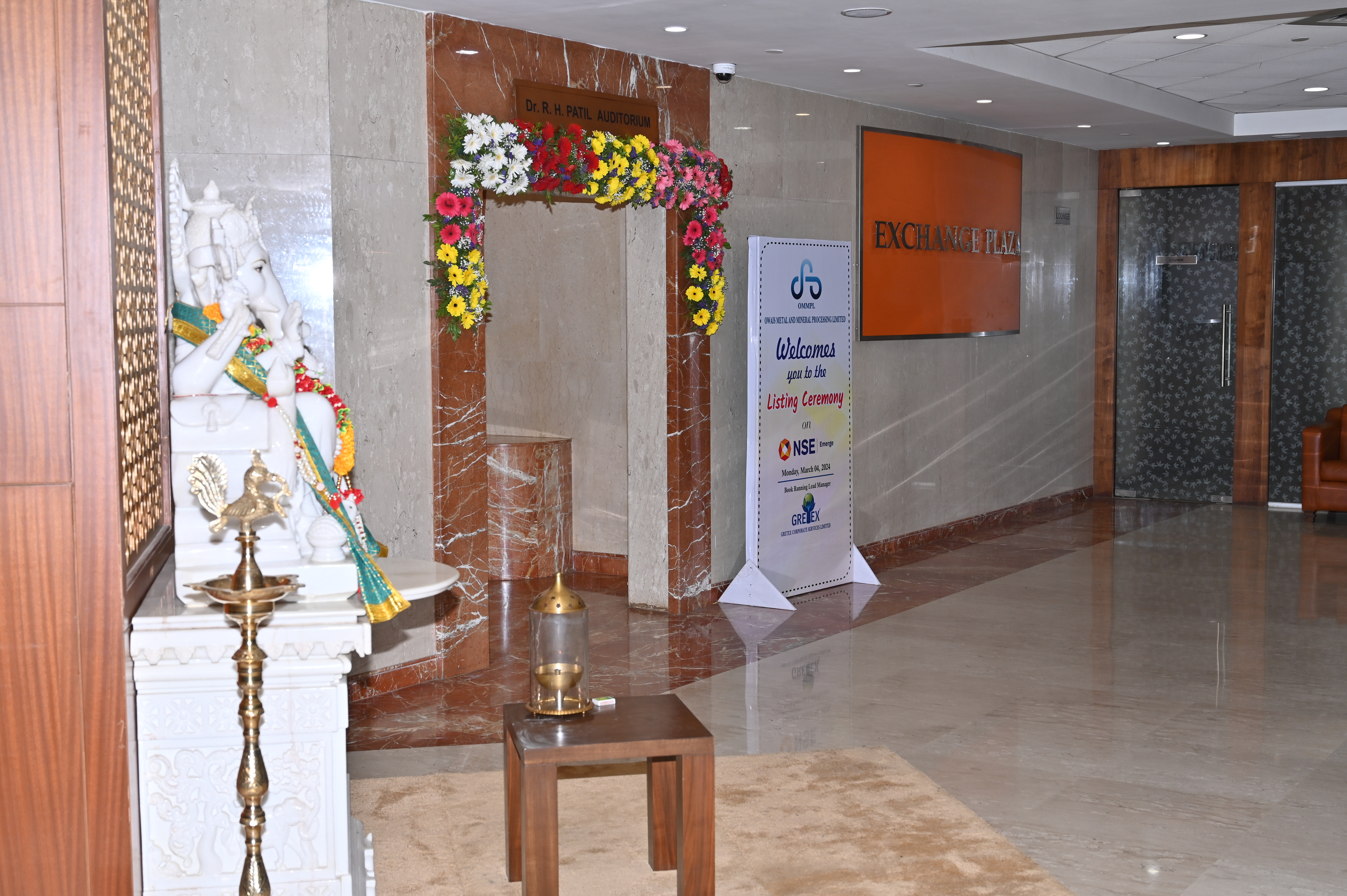 Owais Metal And Minerals Processing Listing Ceremony Photos