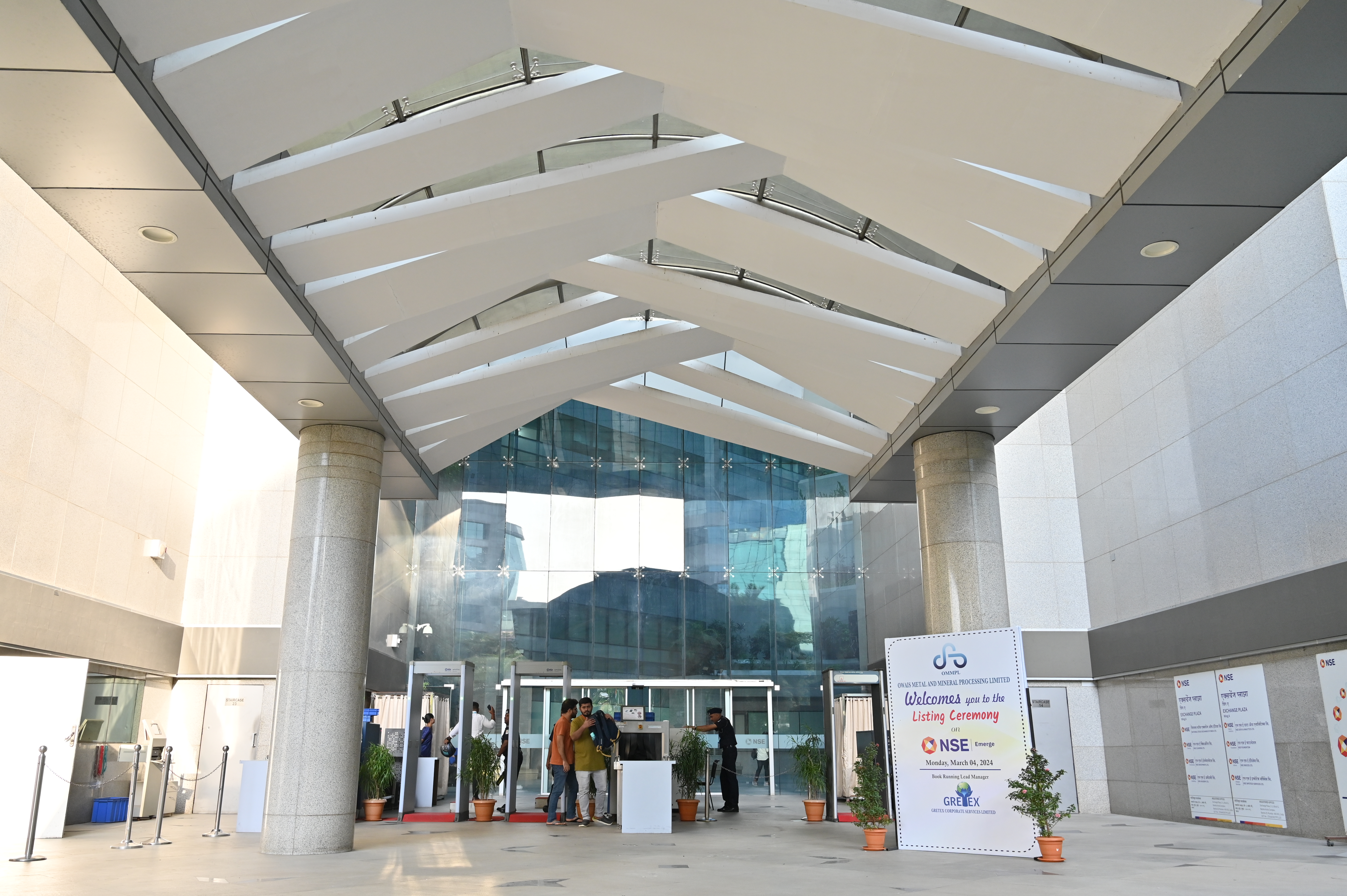 Owais Metal And Minerals Processing Listing Ceremony Photos