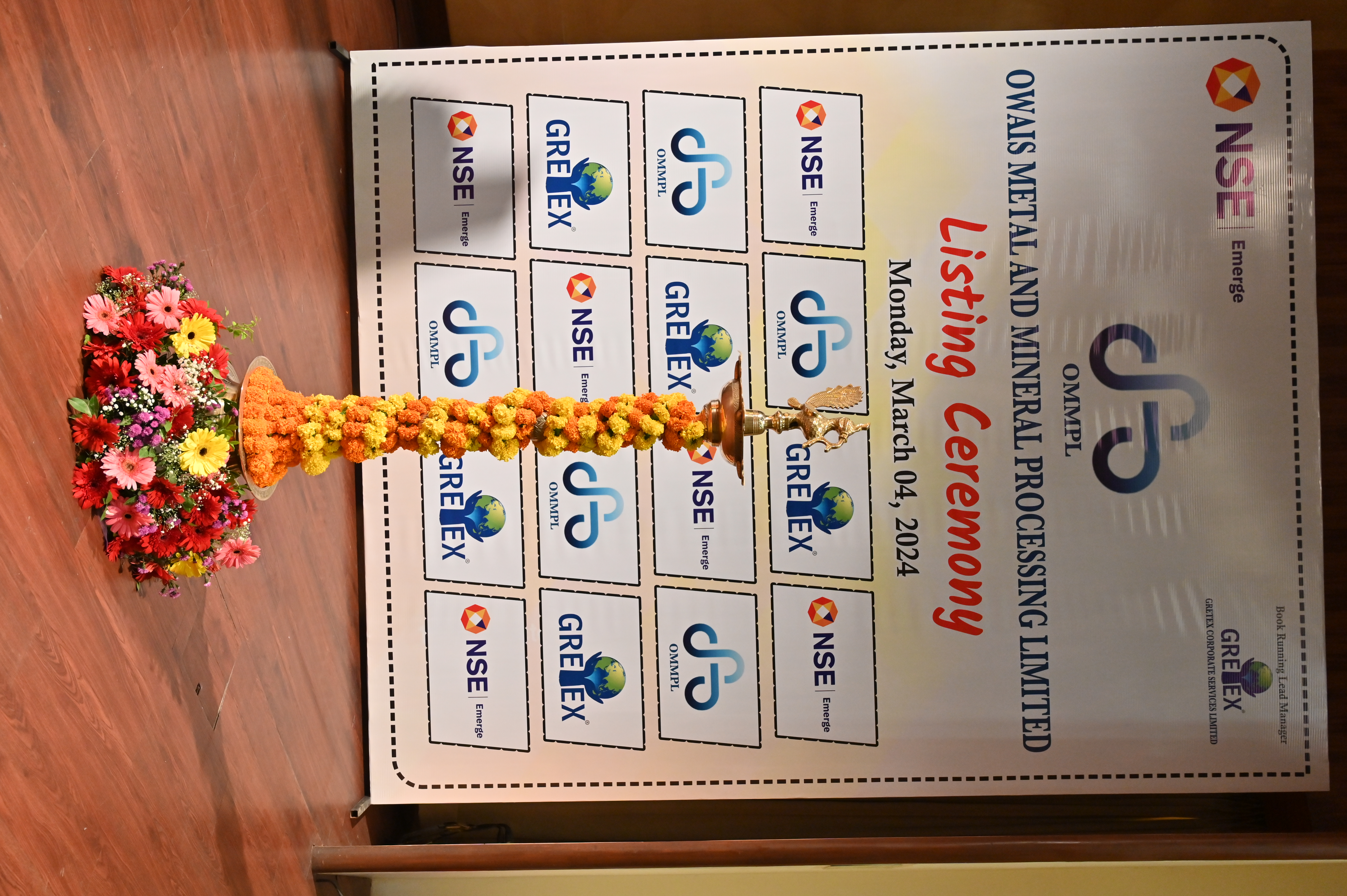 Owais Metal And Minerals Processing Listing Ceremony Photos