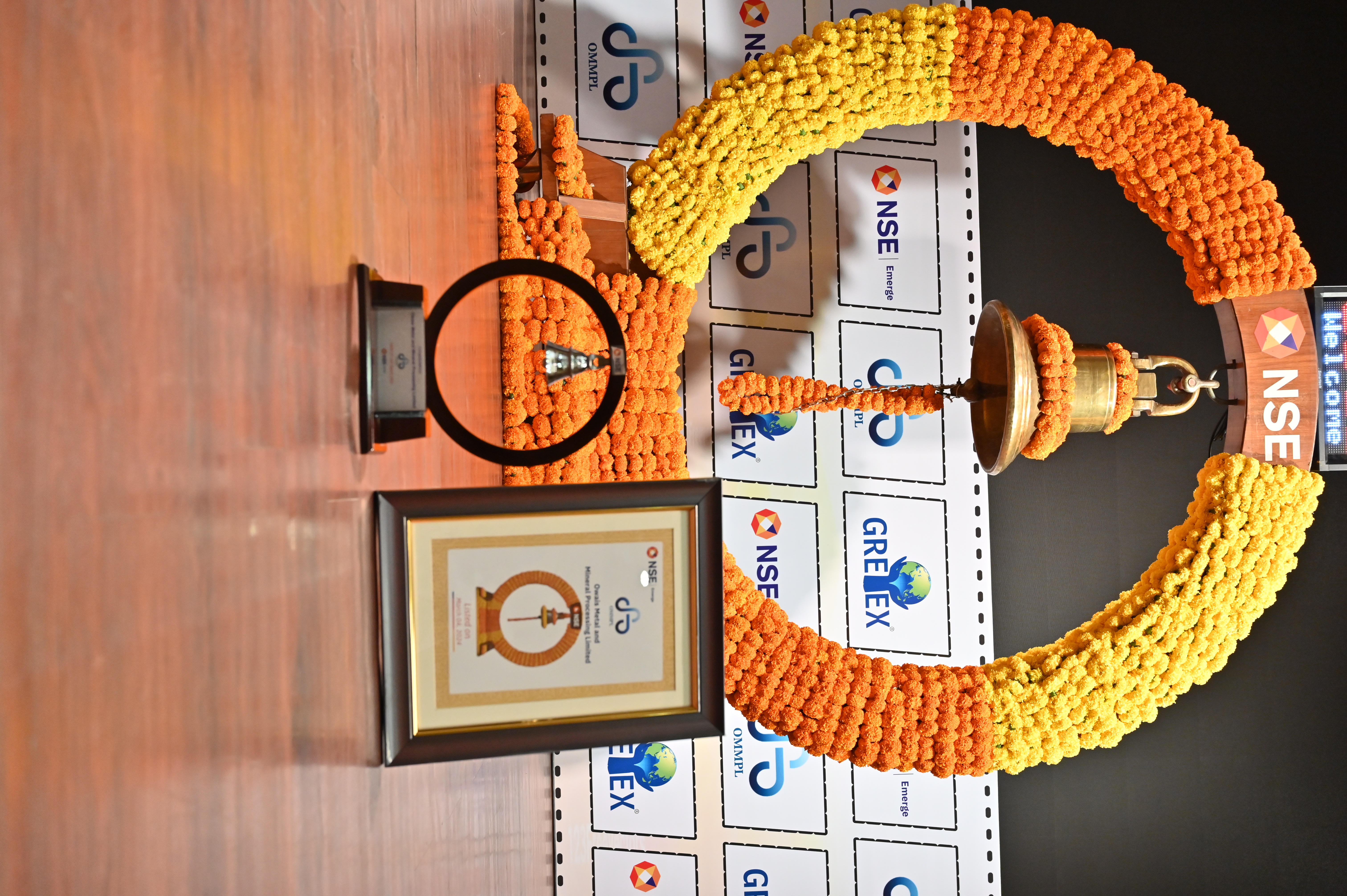 Owais Metal And Minerals Processing Listing Ceremony Photos