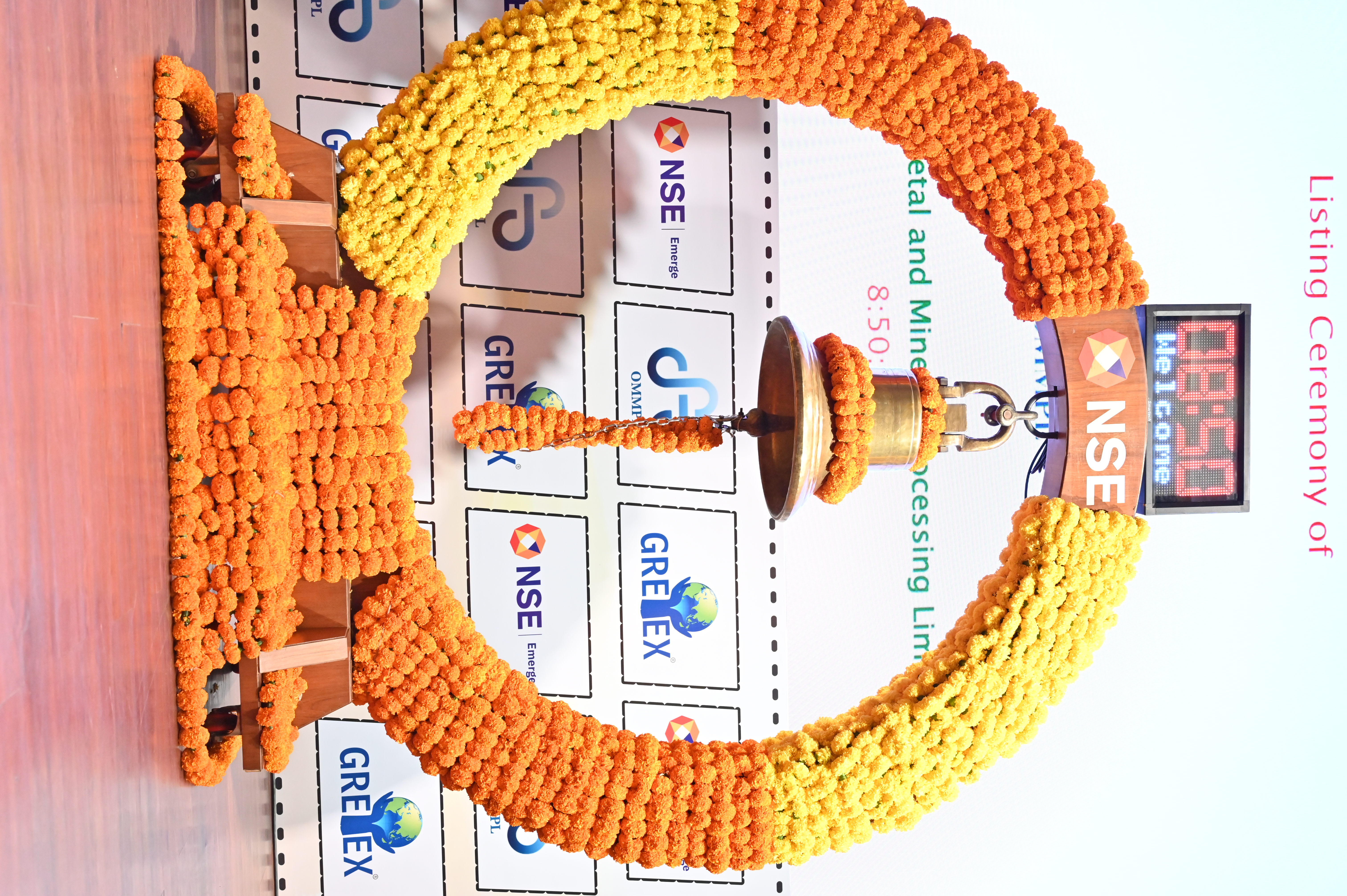 Owais Metal And Minerals Processing Listing Ceremony Photos