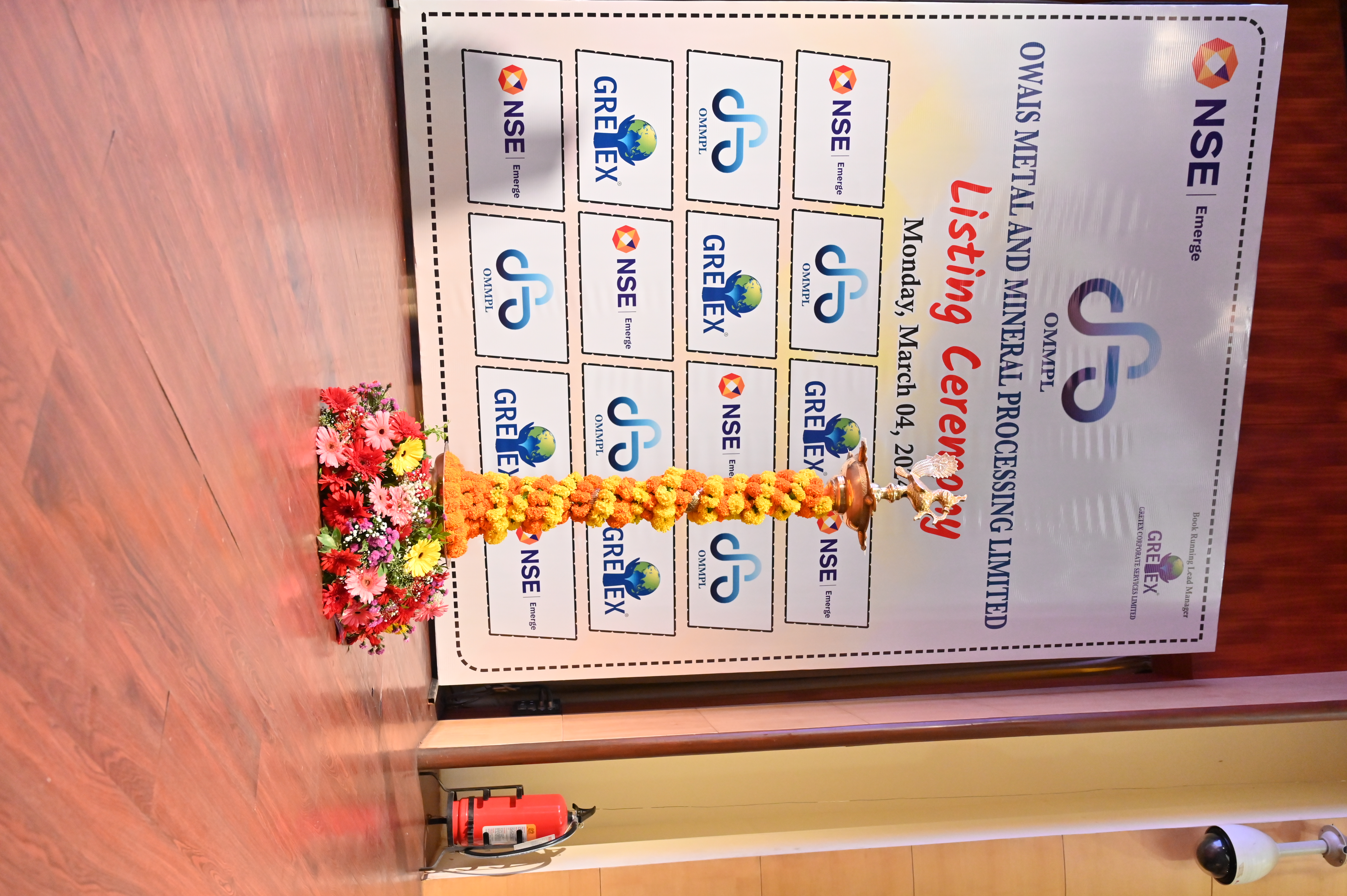 Owais Metal And Minerals Processing Listing Ceremony Photos