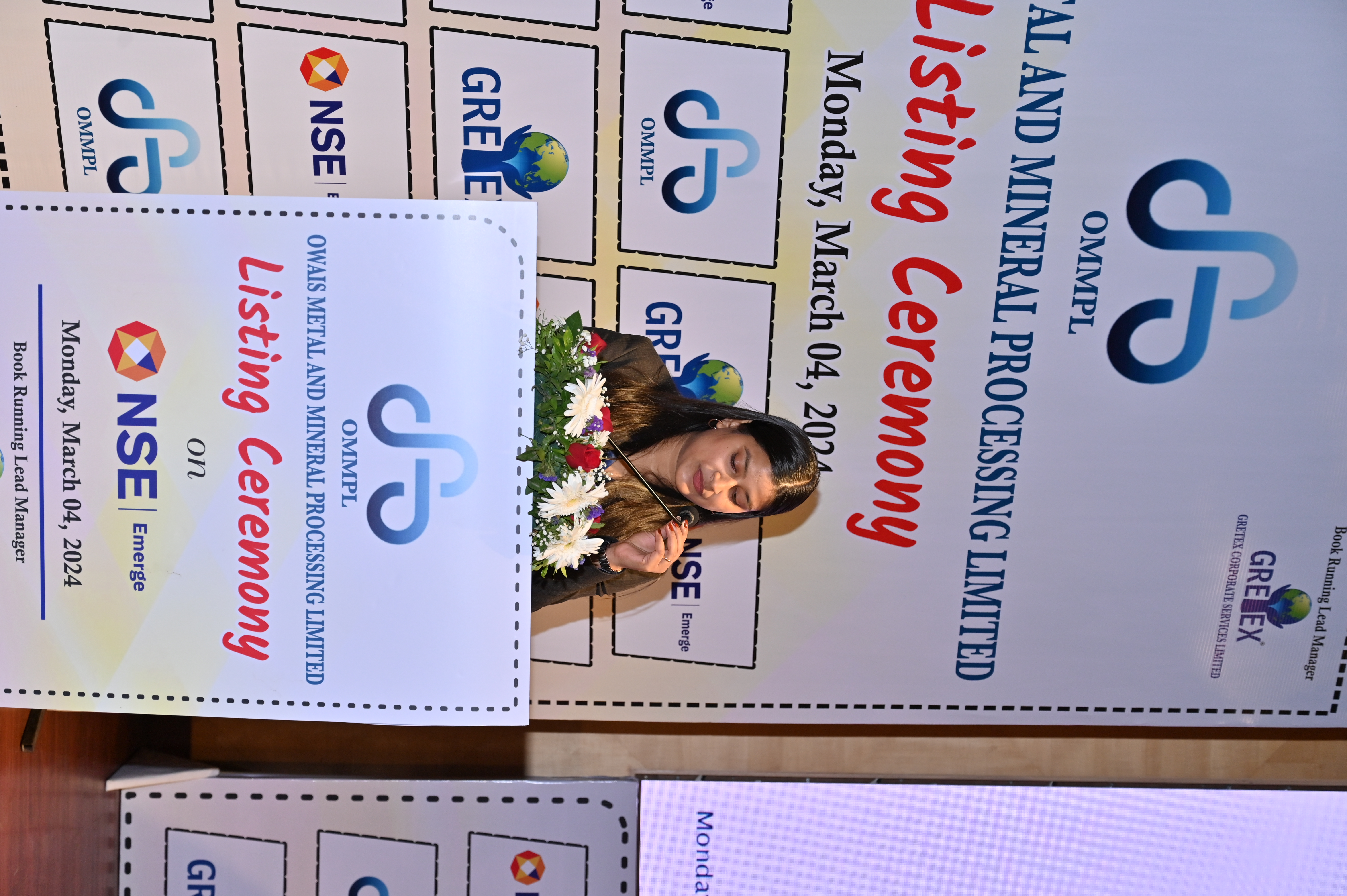 Owais Metal And Minerals Processing Listing Ceremony Photos