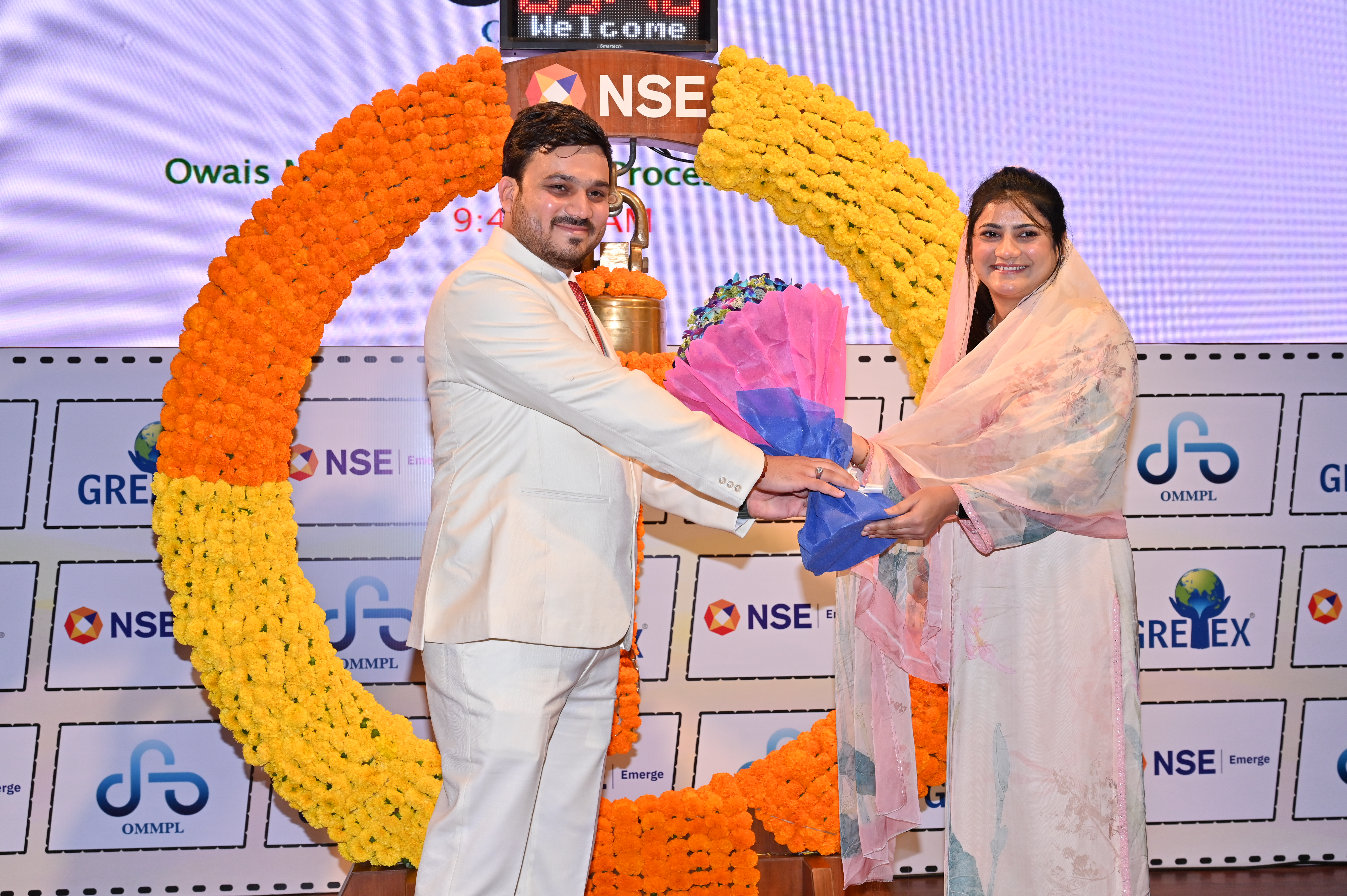 Owais Metal And Minerals Processing Listing Ceremony Photos