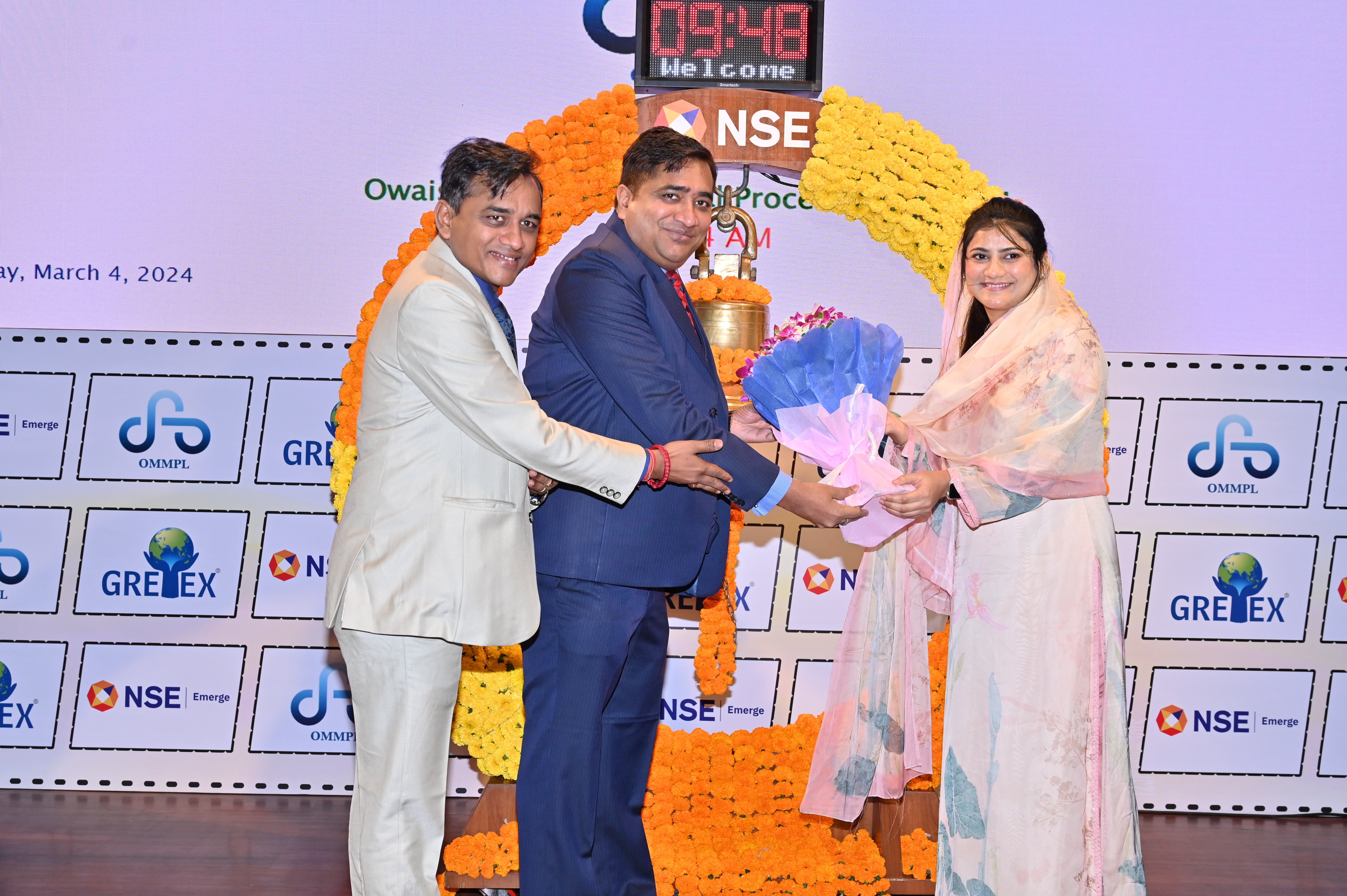 Owais Metal And Minerals Processing Listing Ceremony Photos