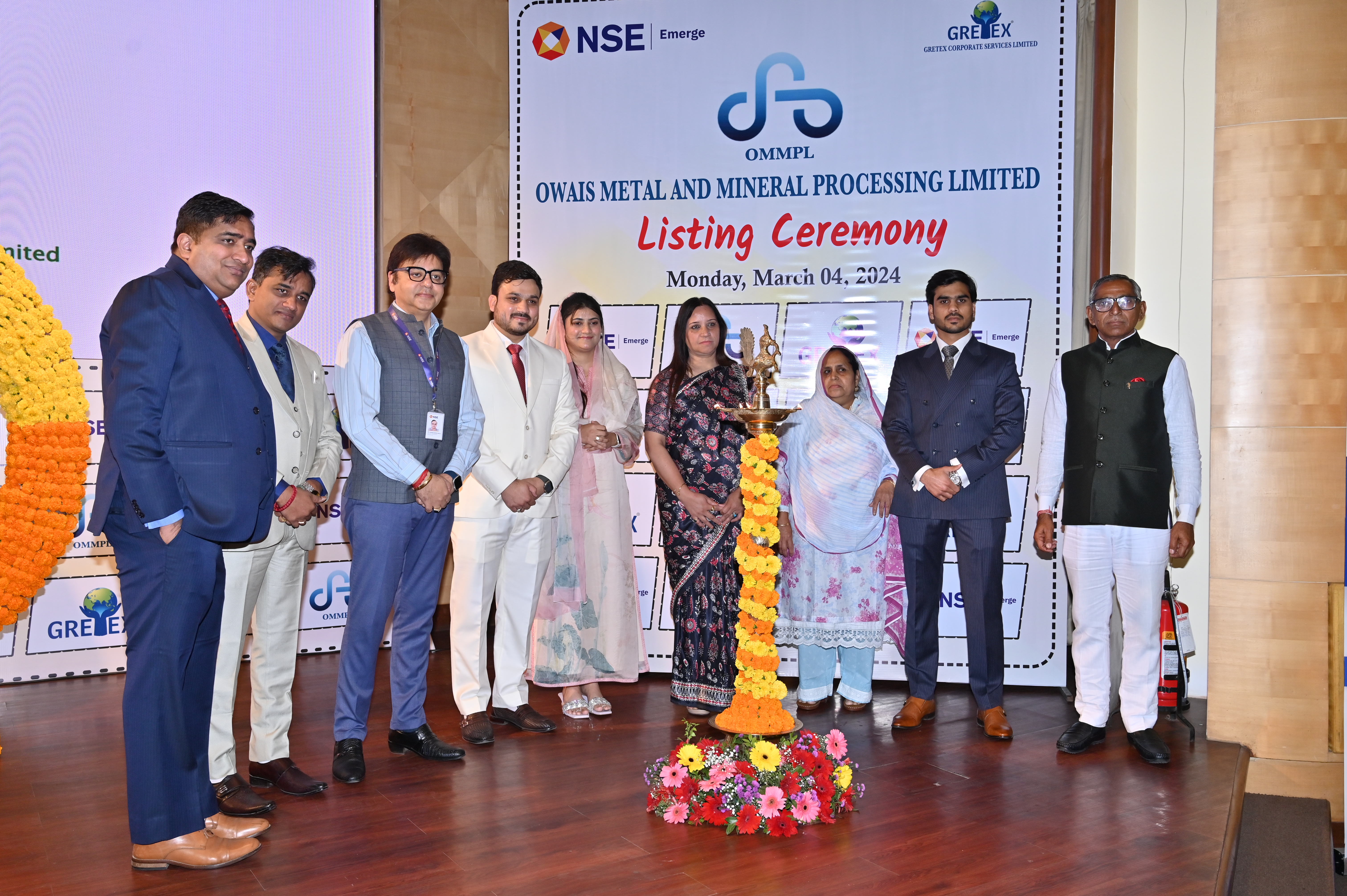 Owais Metal And Minerals Processing Listing Ceremony Photos