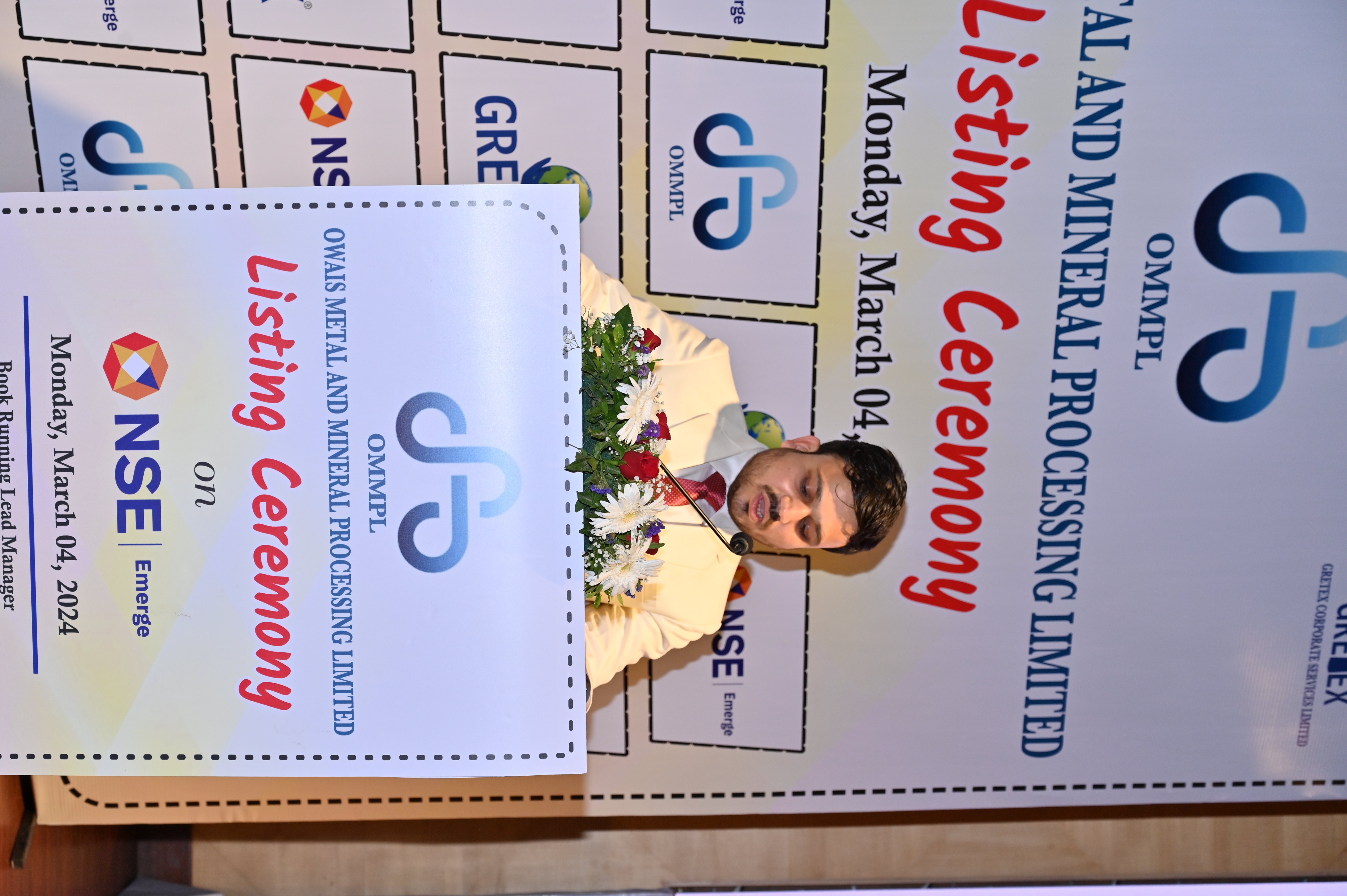 Owais Metal And Minerals Processing Listing Ceremony Photos