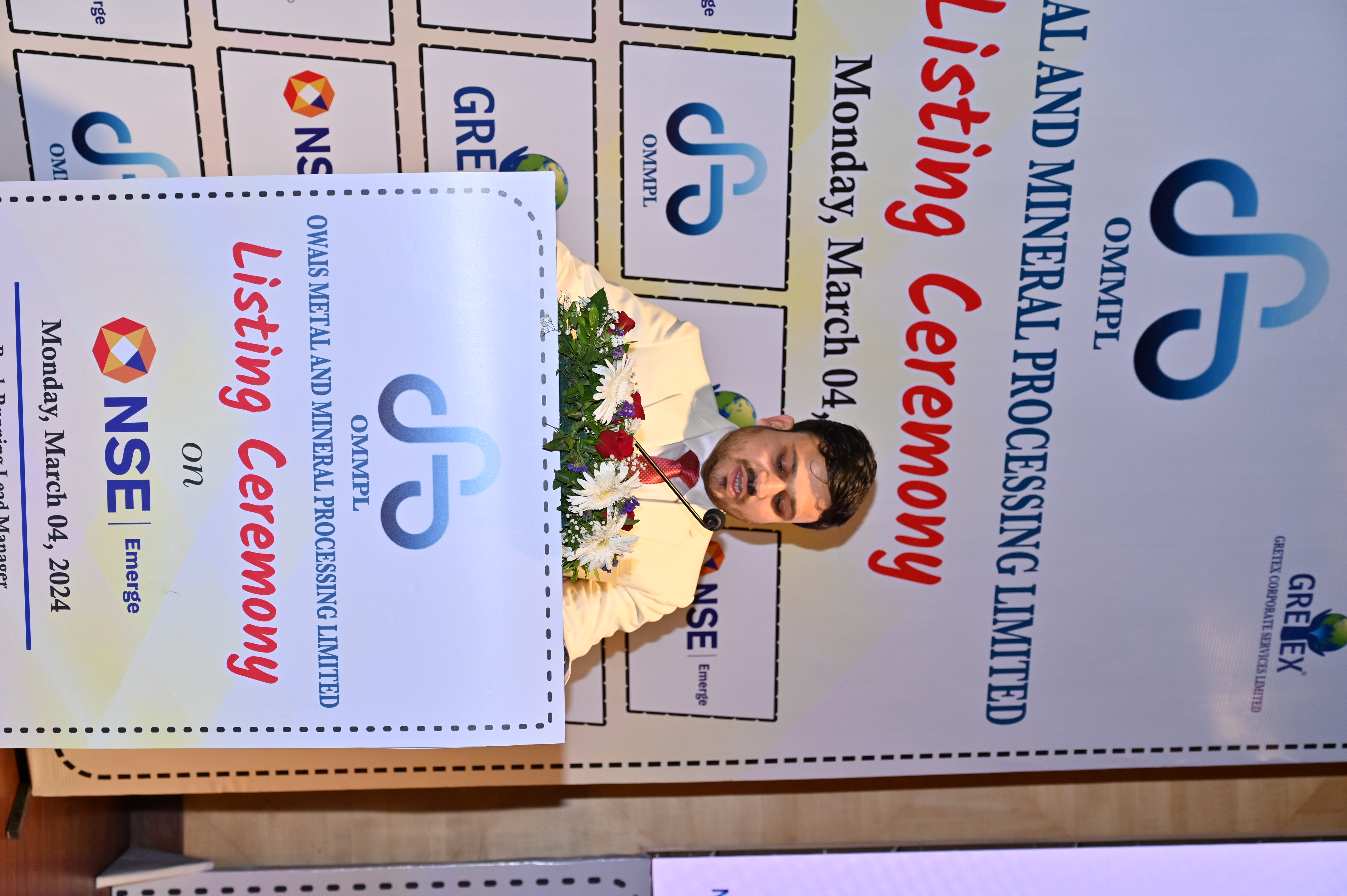 Owais Metal And Minerals Processing Listing Ceremony Photos