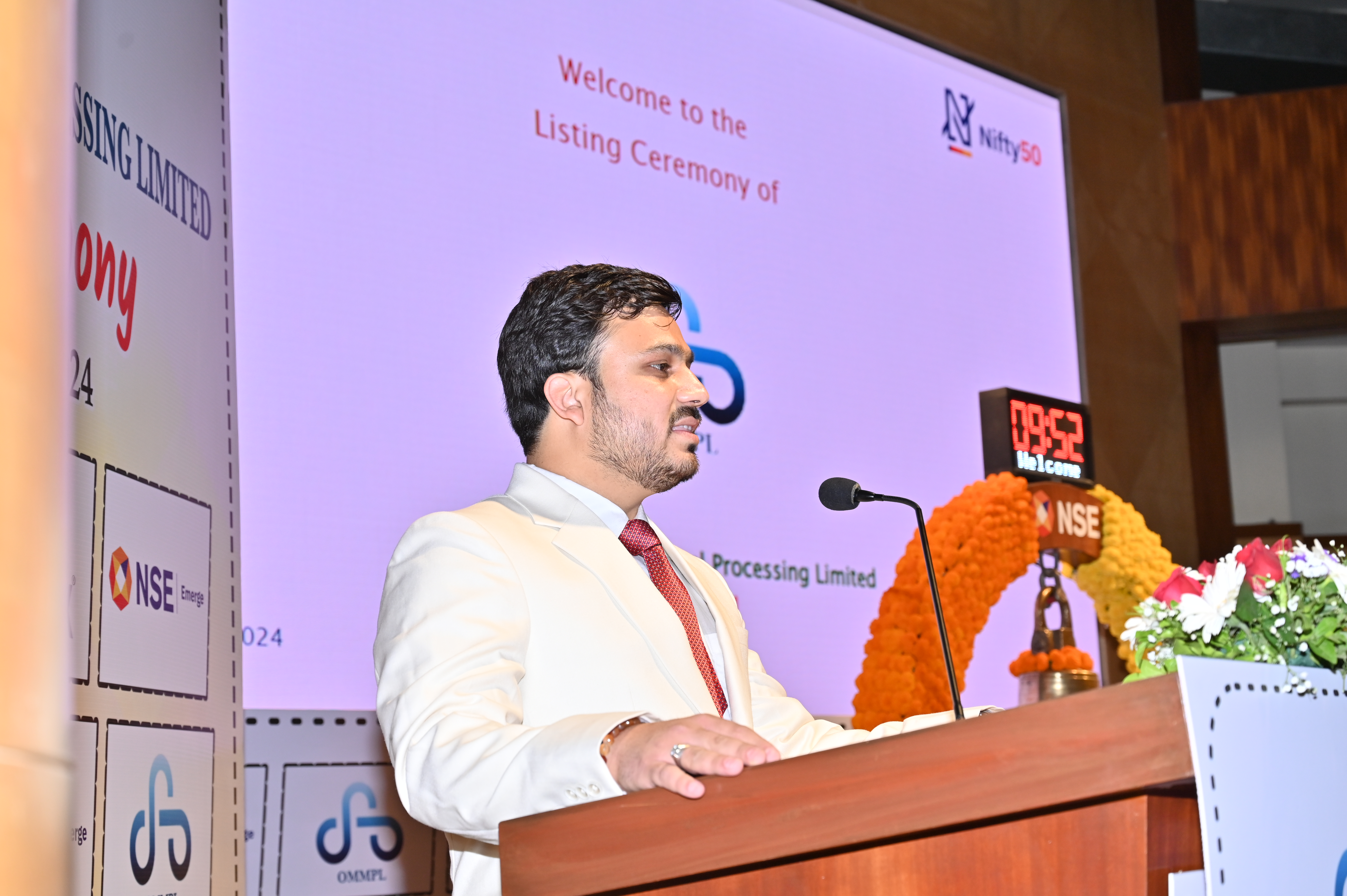 Owais Metal And Minerals Processing Listing Ceremony Photos