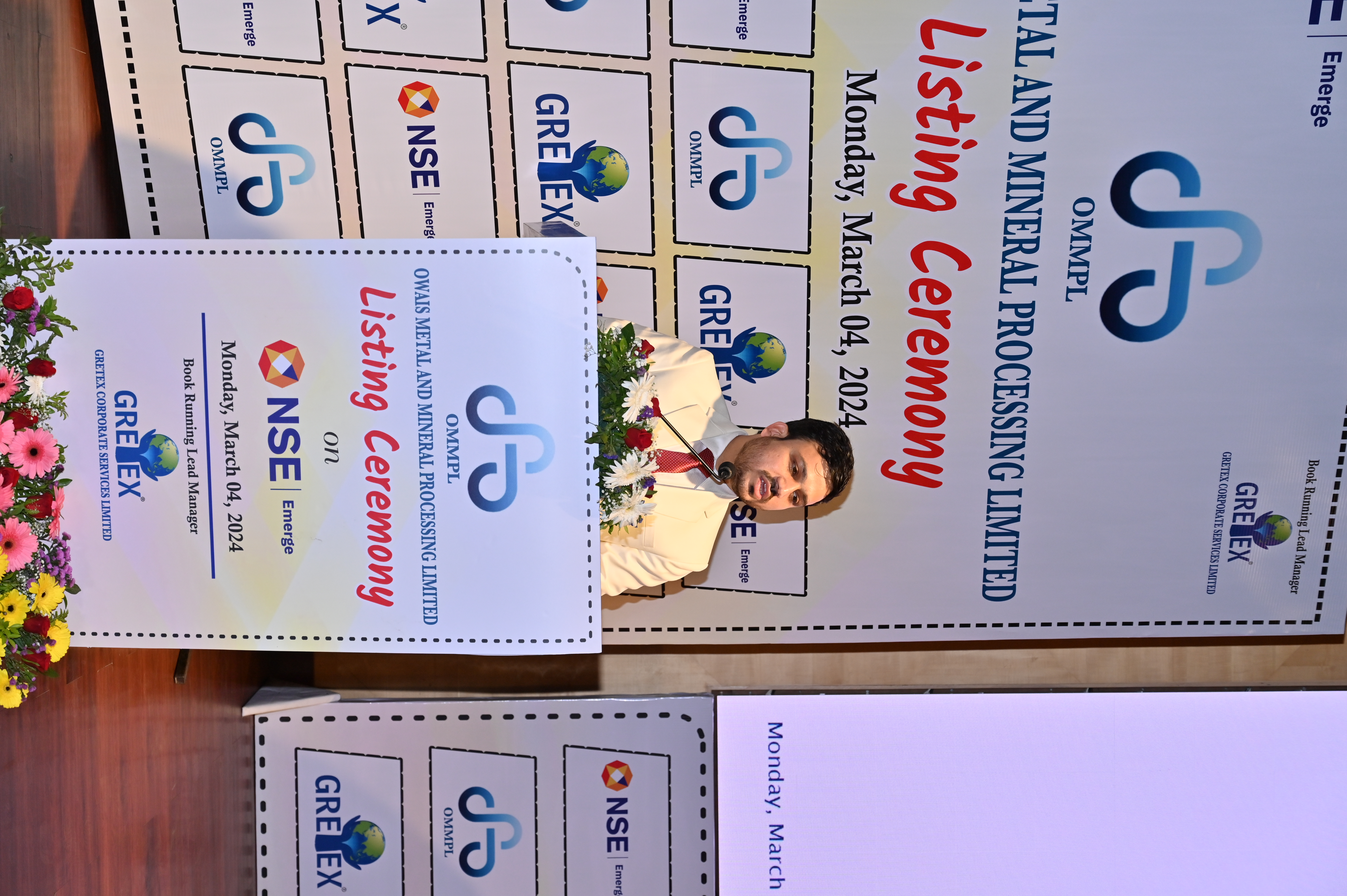 Owais Metal And Minerals Processing Listing Ceremony Photos