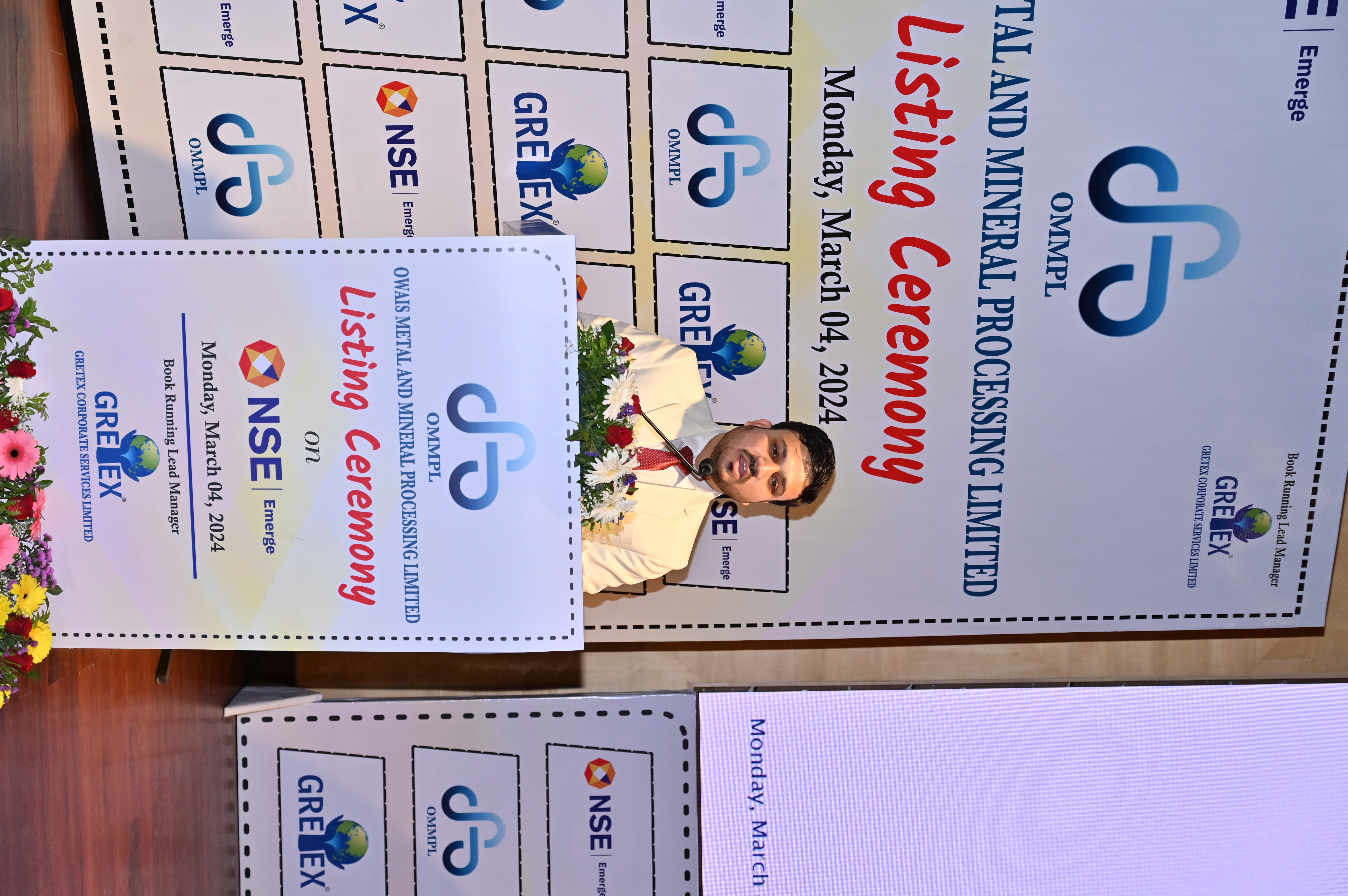 Owais Metal And Minerals Processing Listing Ceremony Photos