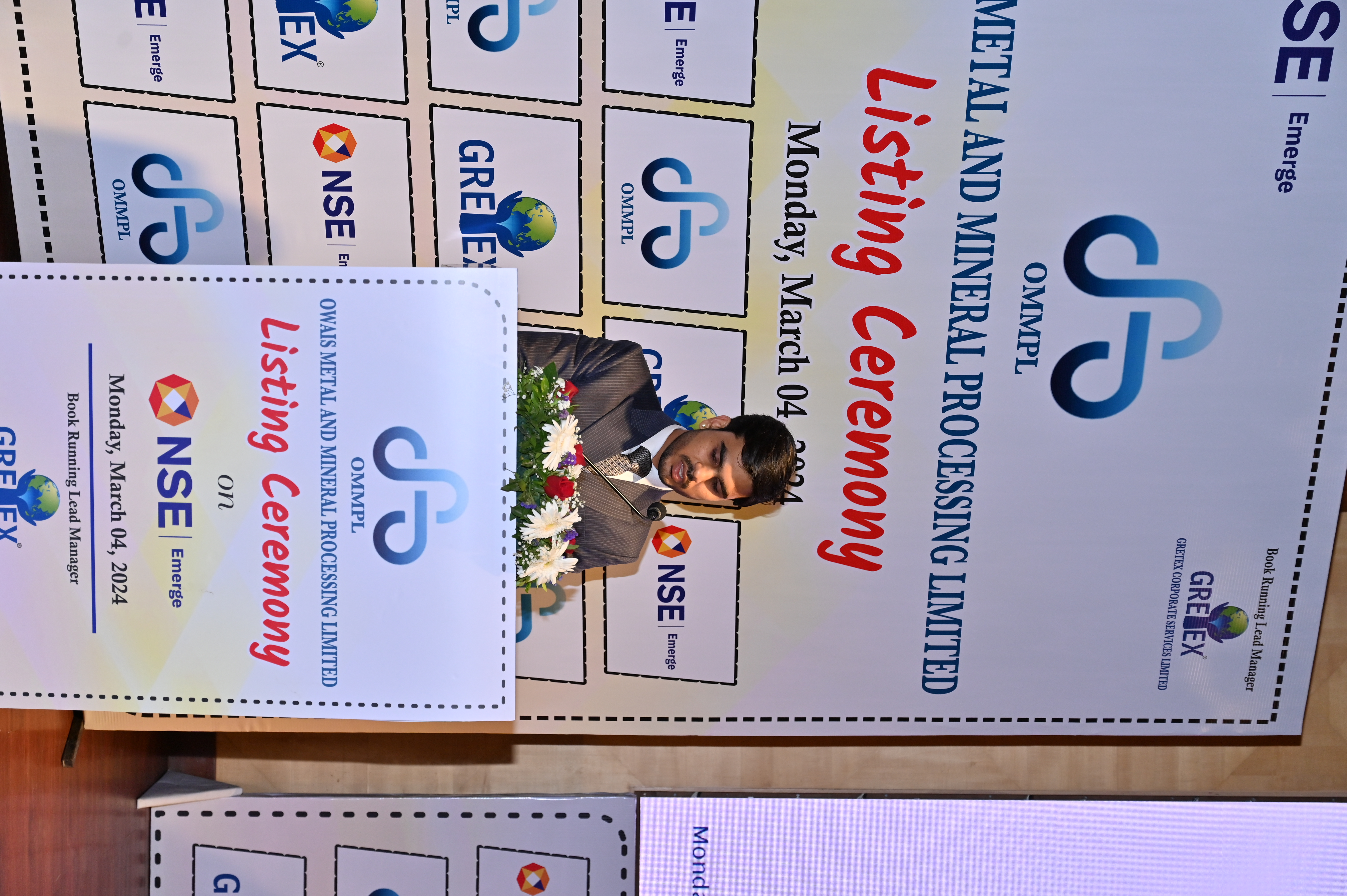 Owais Metal And Minerals Processing Listing Ceremony Photos