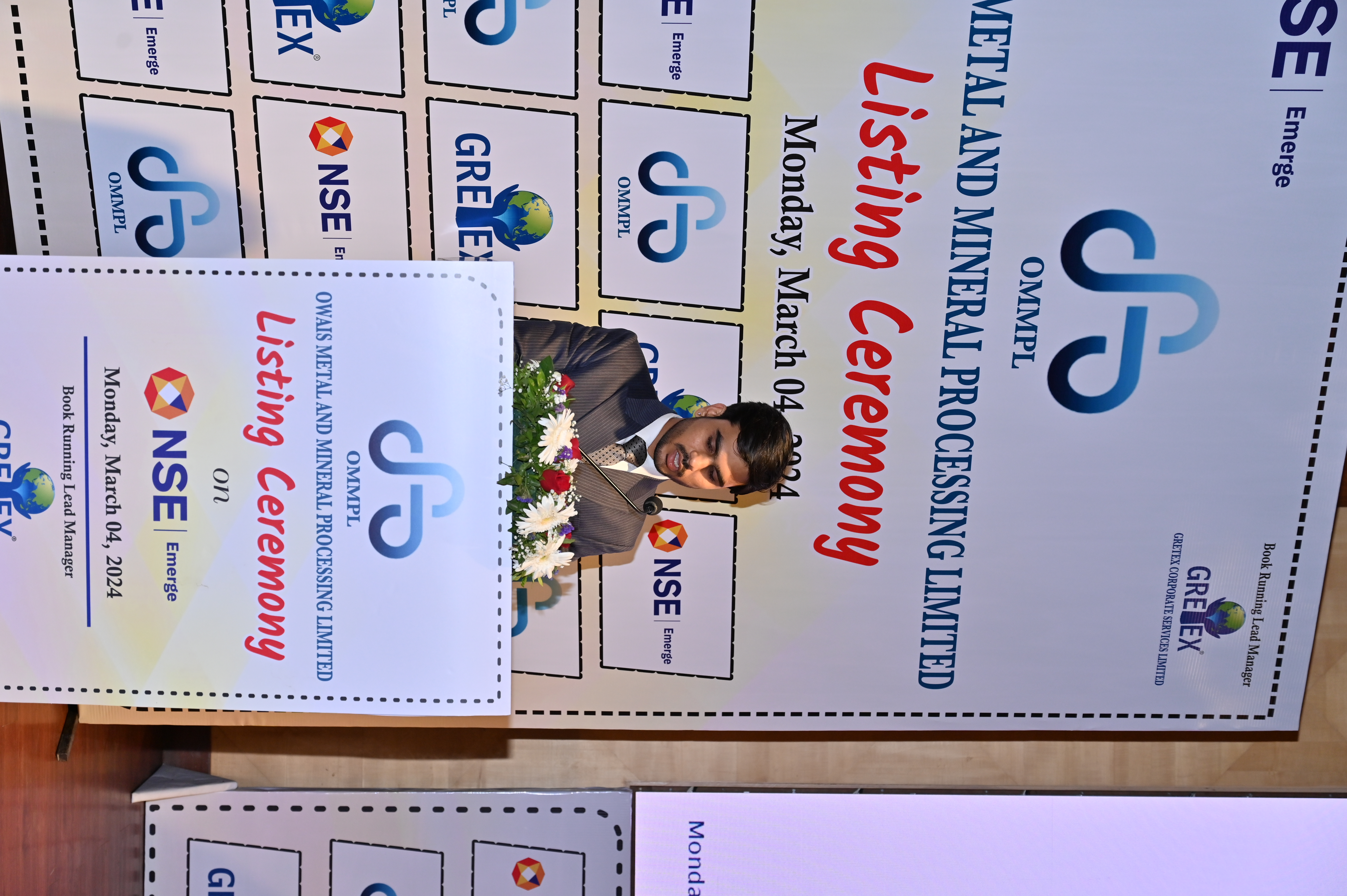 Owais Metal And Minerals Processing Listing Ceremony Photos