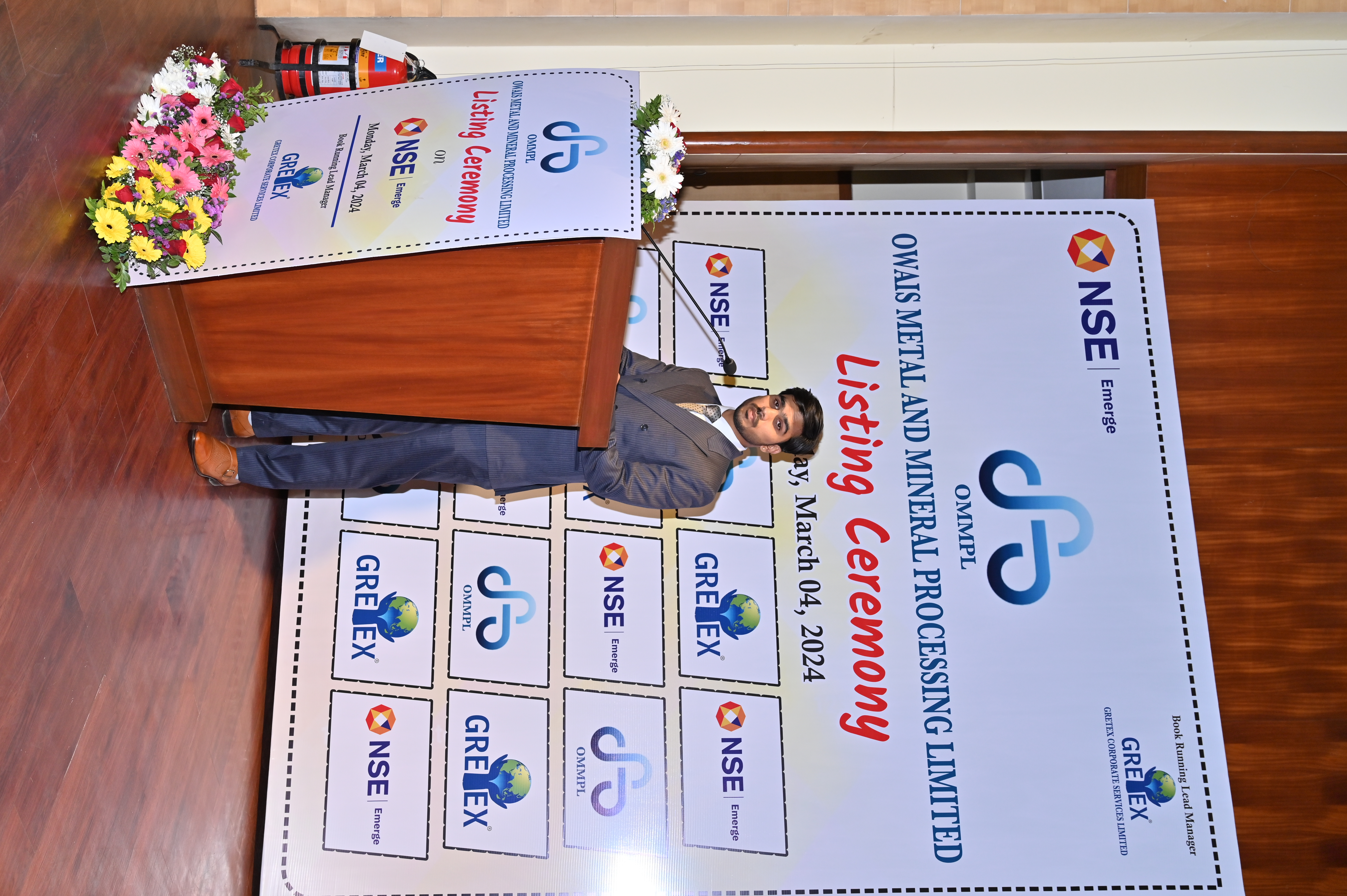 Owais Metal And Minerals Processing Listing Ceremony Photos