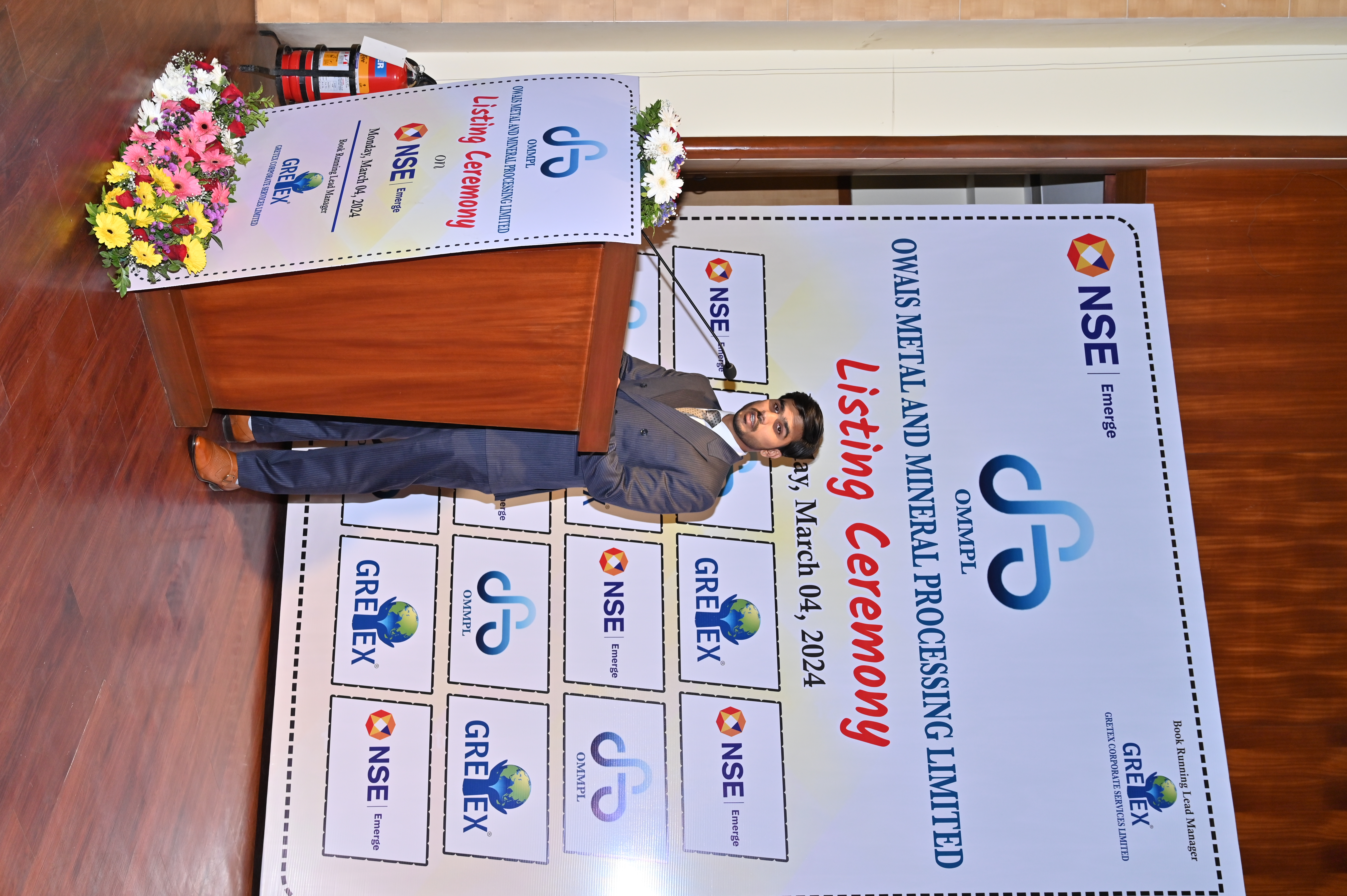 Owais Metal And Minerals Processing Listing Ceremony Photos