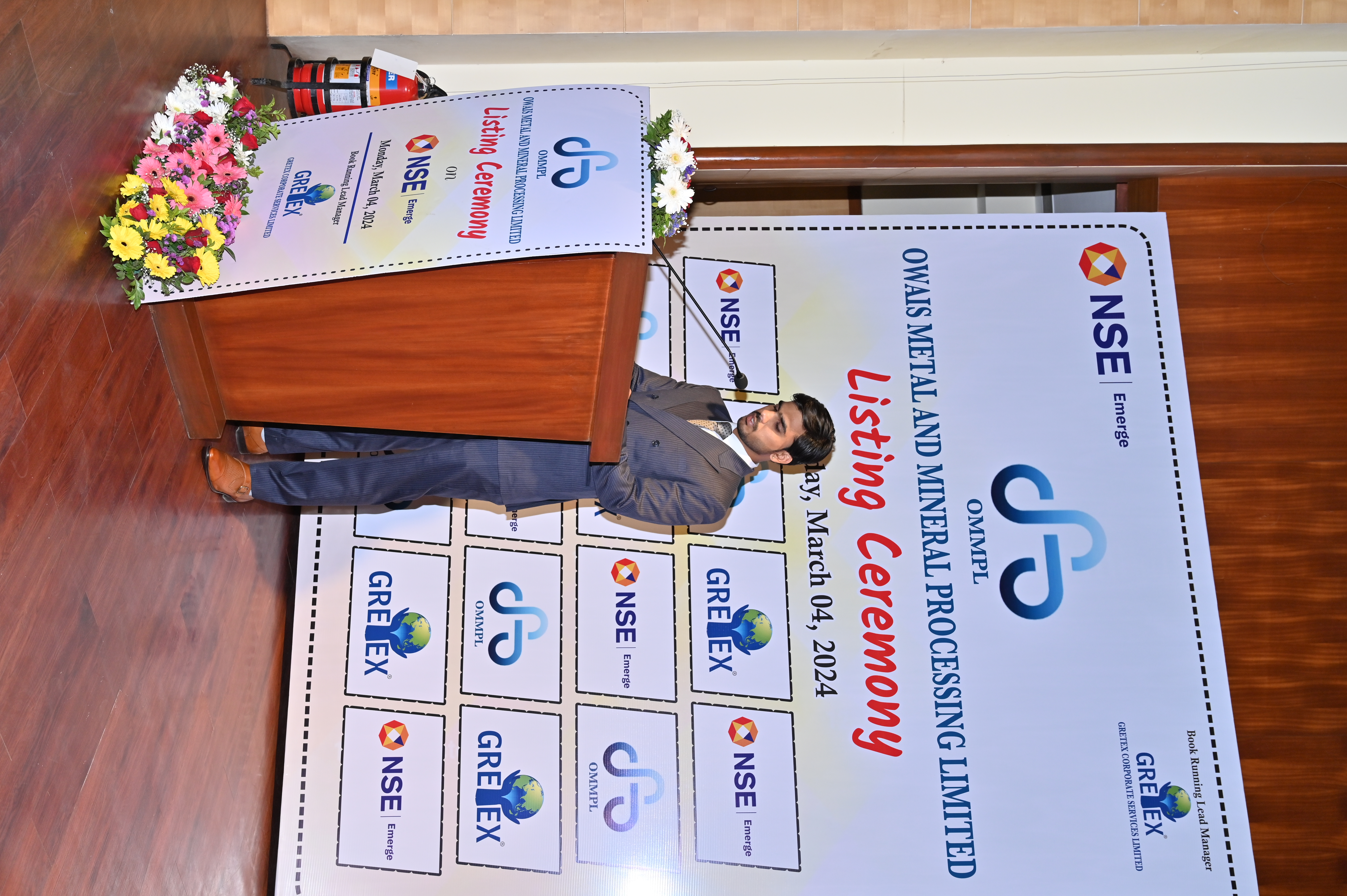 Owais Metal And Minerals Processing Listing Ceremony Photos