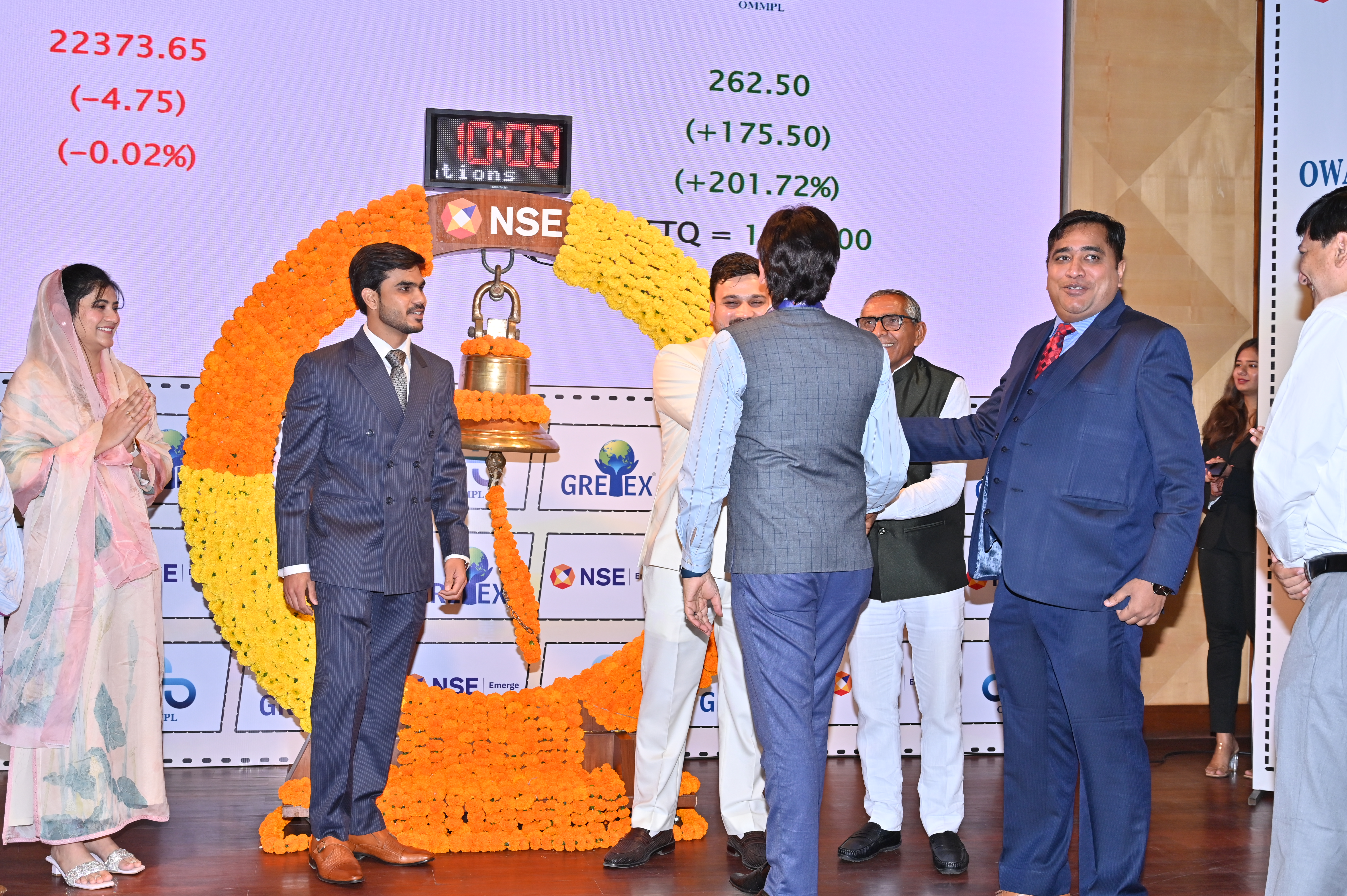 Owais Metal And Minerals Processing Listing Ceremony Photos