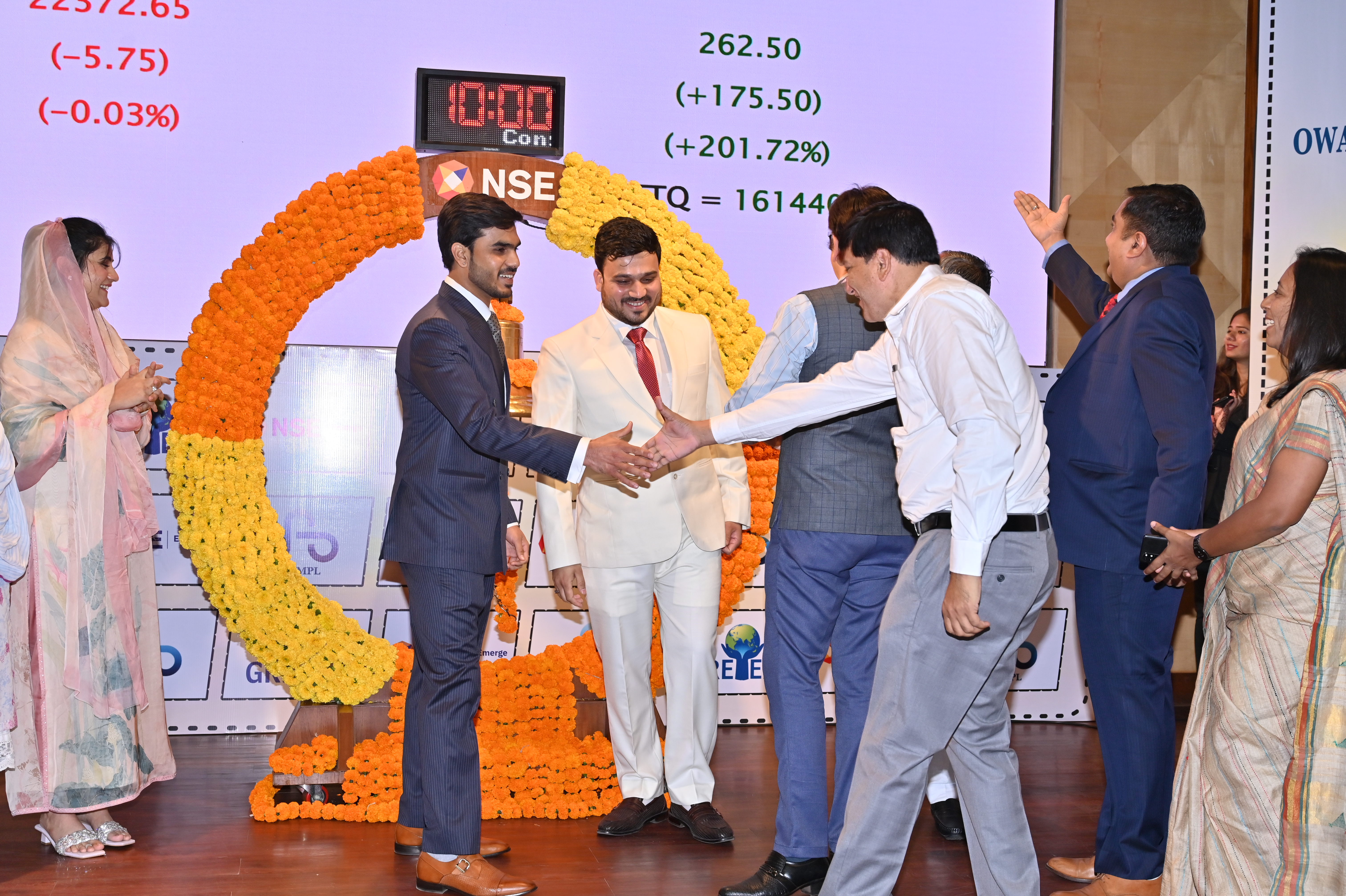 Owais Metal And Minerals Processing Listing Ceremony Photos