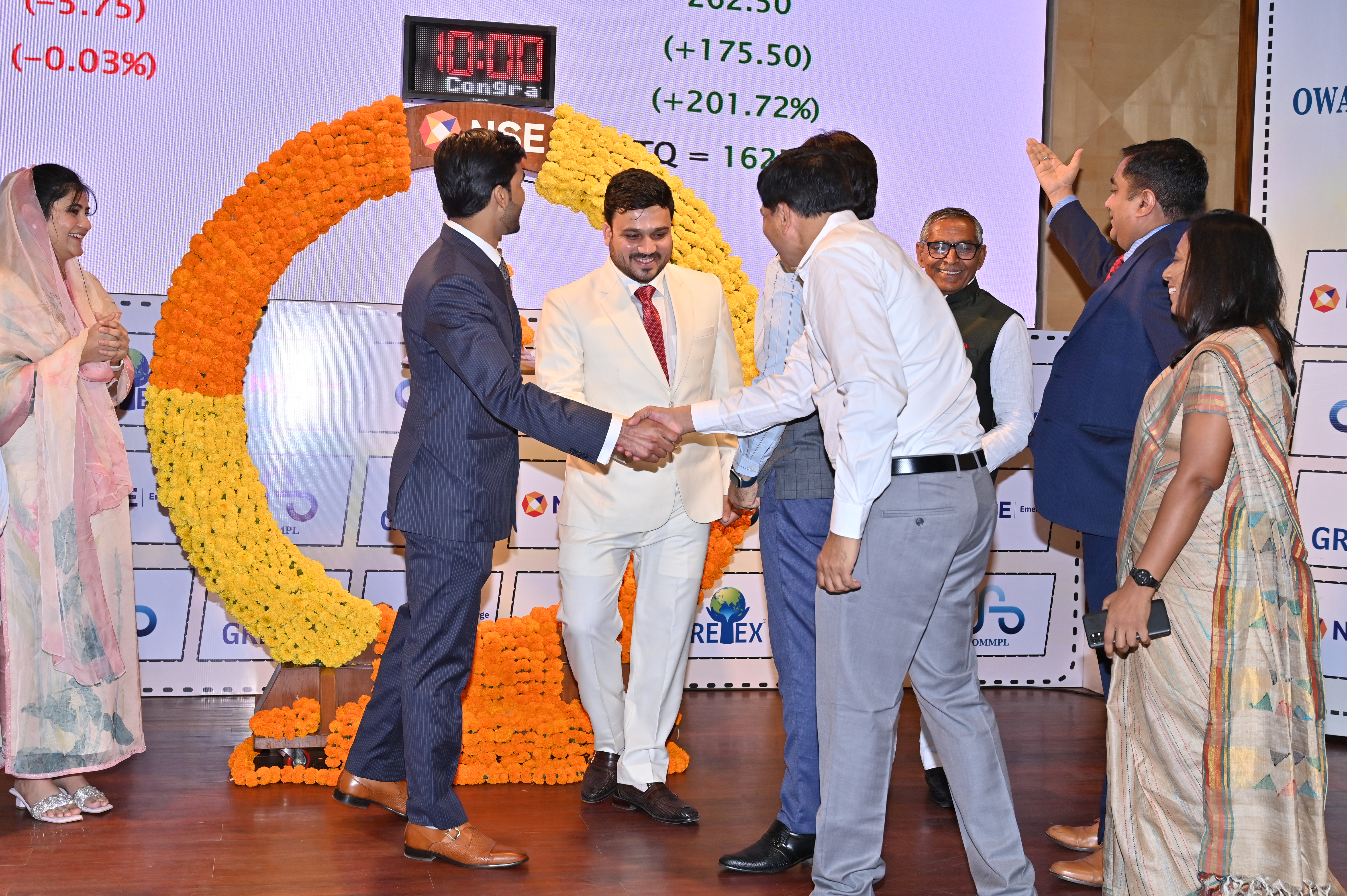 Owais Metal And Minerals Processing Listing Ceremony Photos