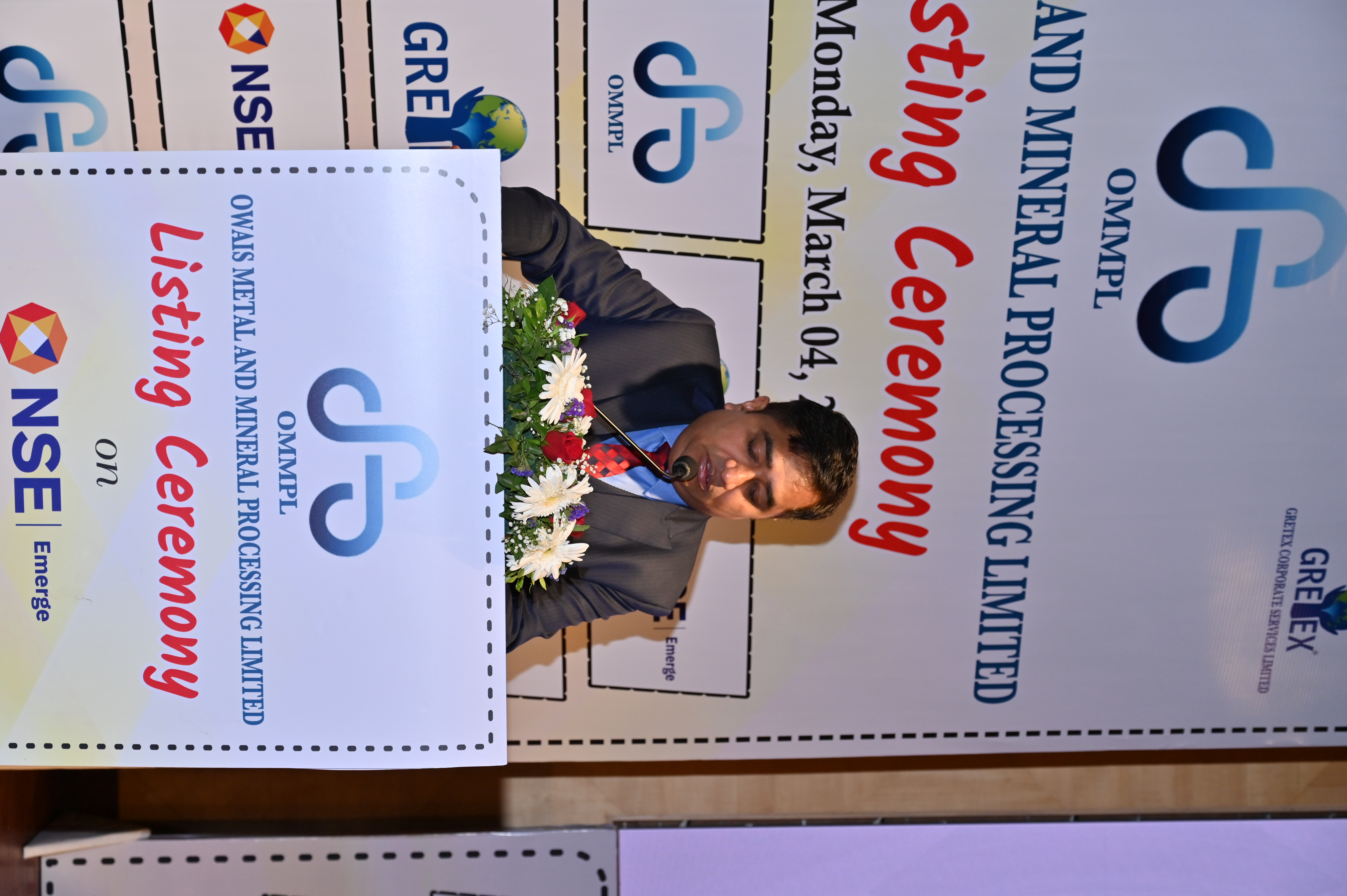 Owais Metal And Minerals Processing Listing Ceremony Photos