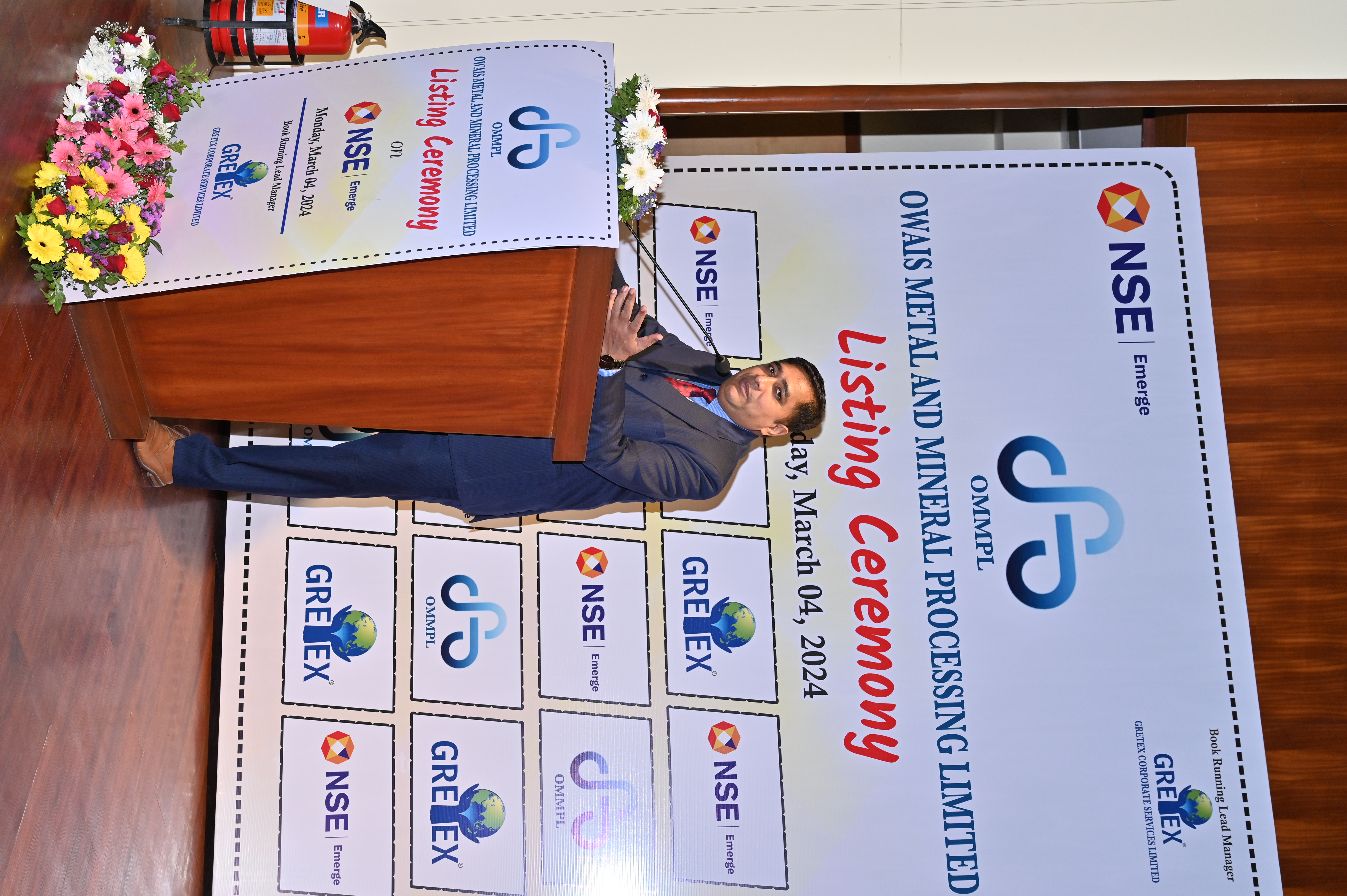 Owais Metal And Minerals Processing Listing Ceremony Photos