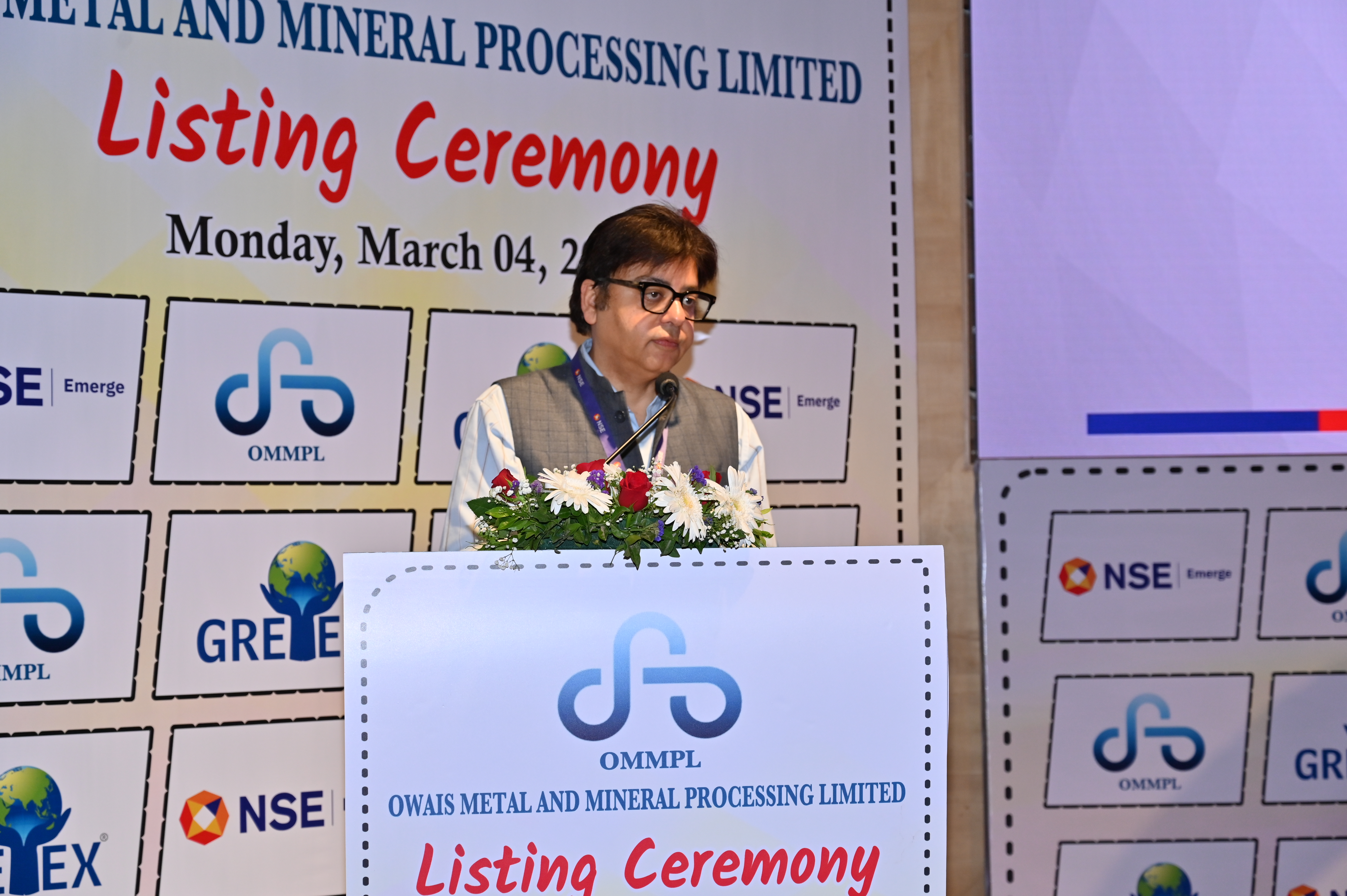 Owais Metal And Minerals Processing Listing Ceremony Photos