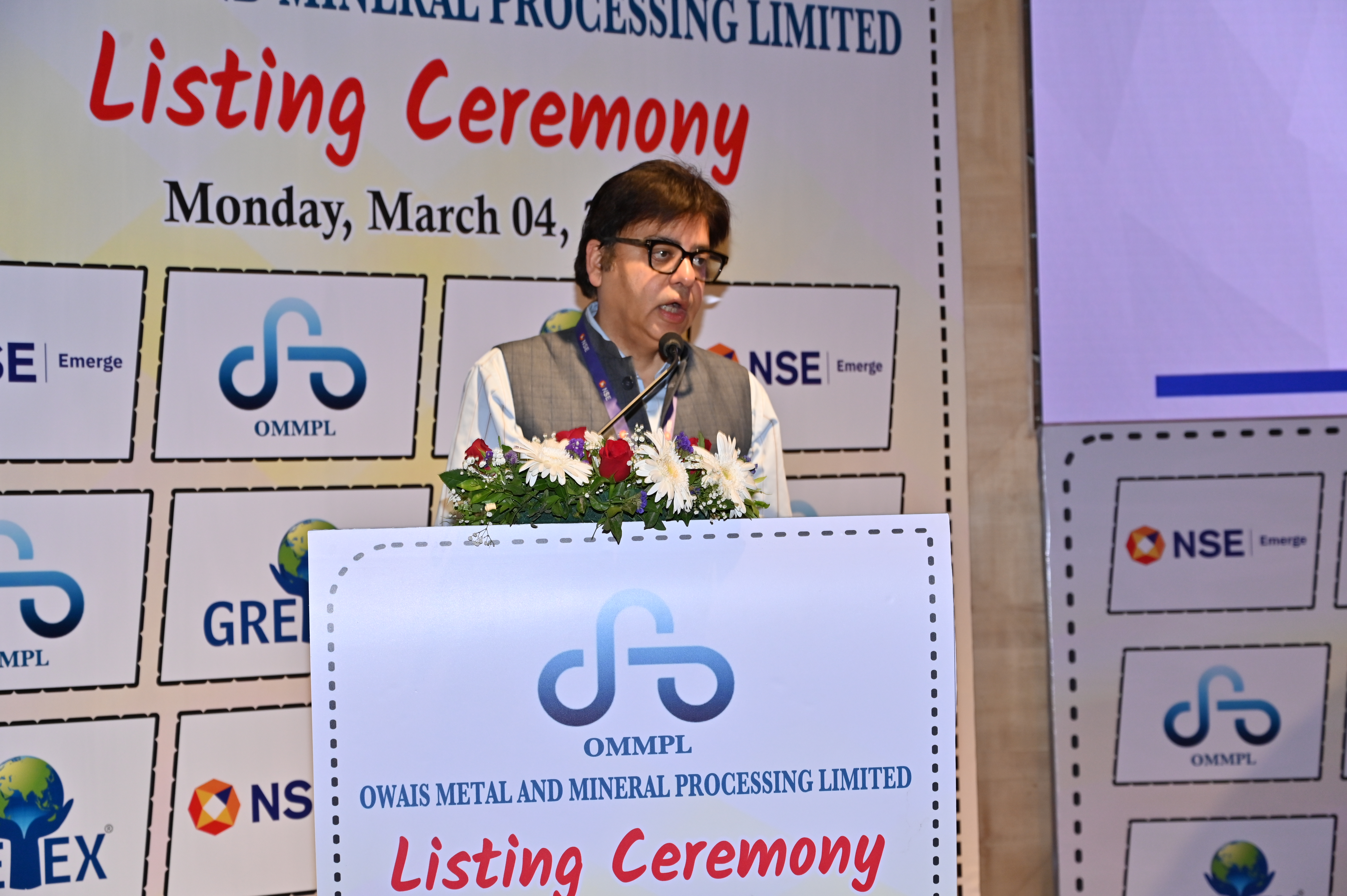 Owais Metal And Minerals Processing Listing Ceremony Photos