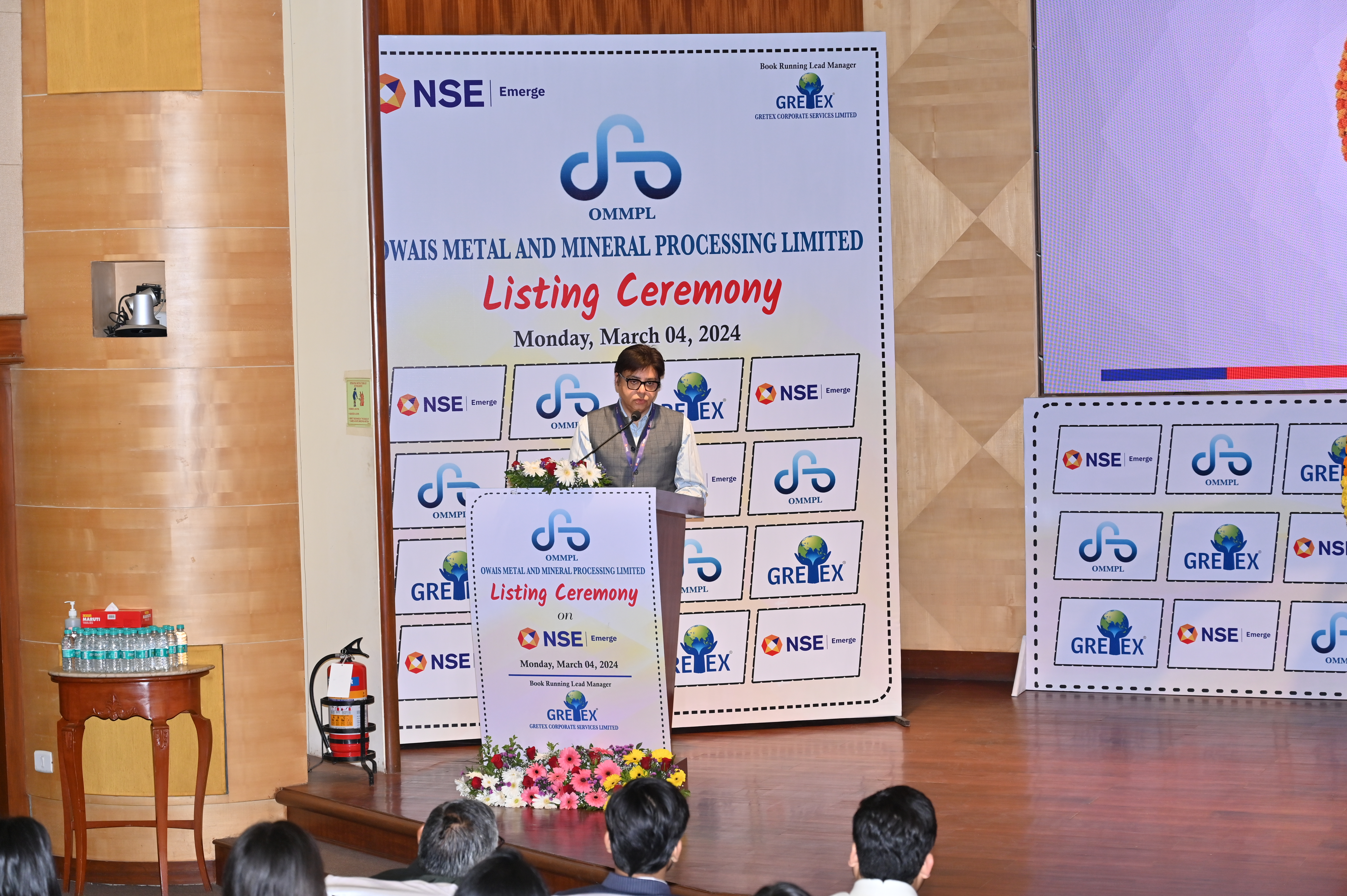 Owais Metal And Minerals Processing Listing Ceremony Photos