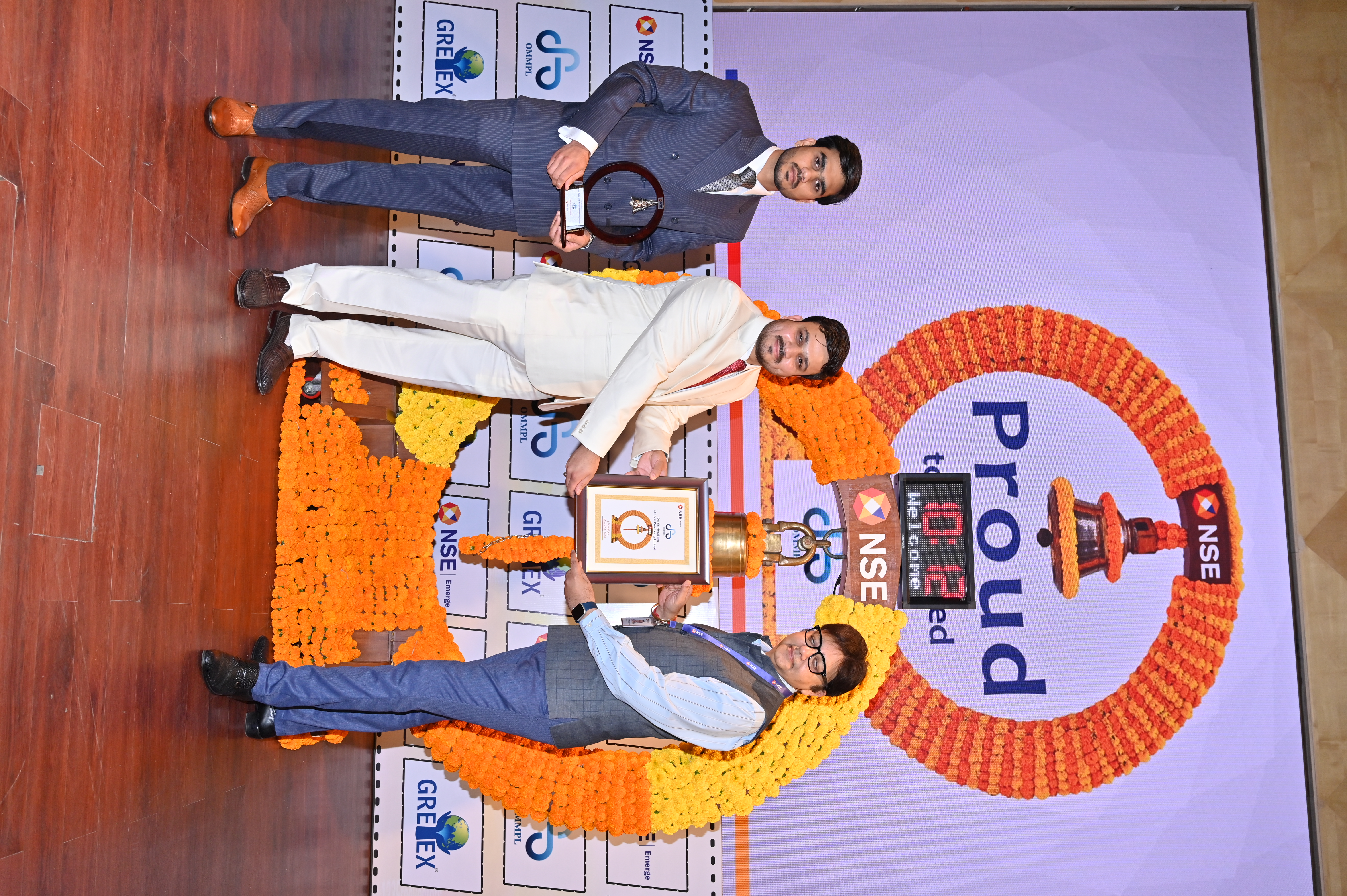 Owais Metal And Minerals Processing Listing Ceremony Photos