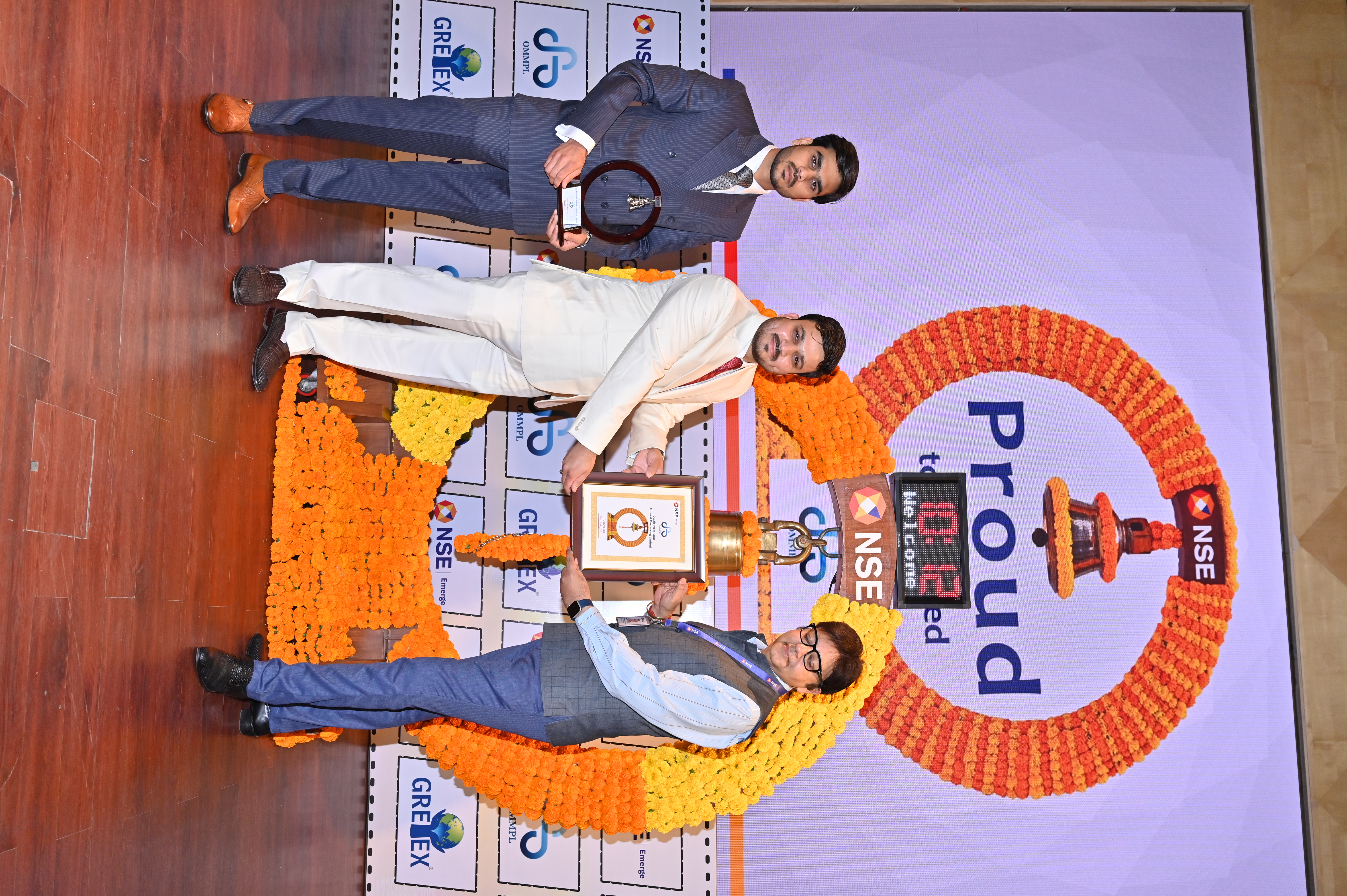 Owais Metal And Minerals Processing Listing Ceremony Photos