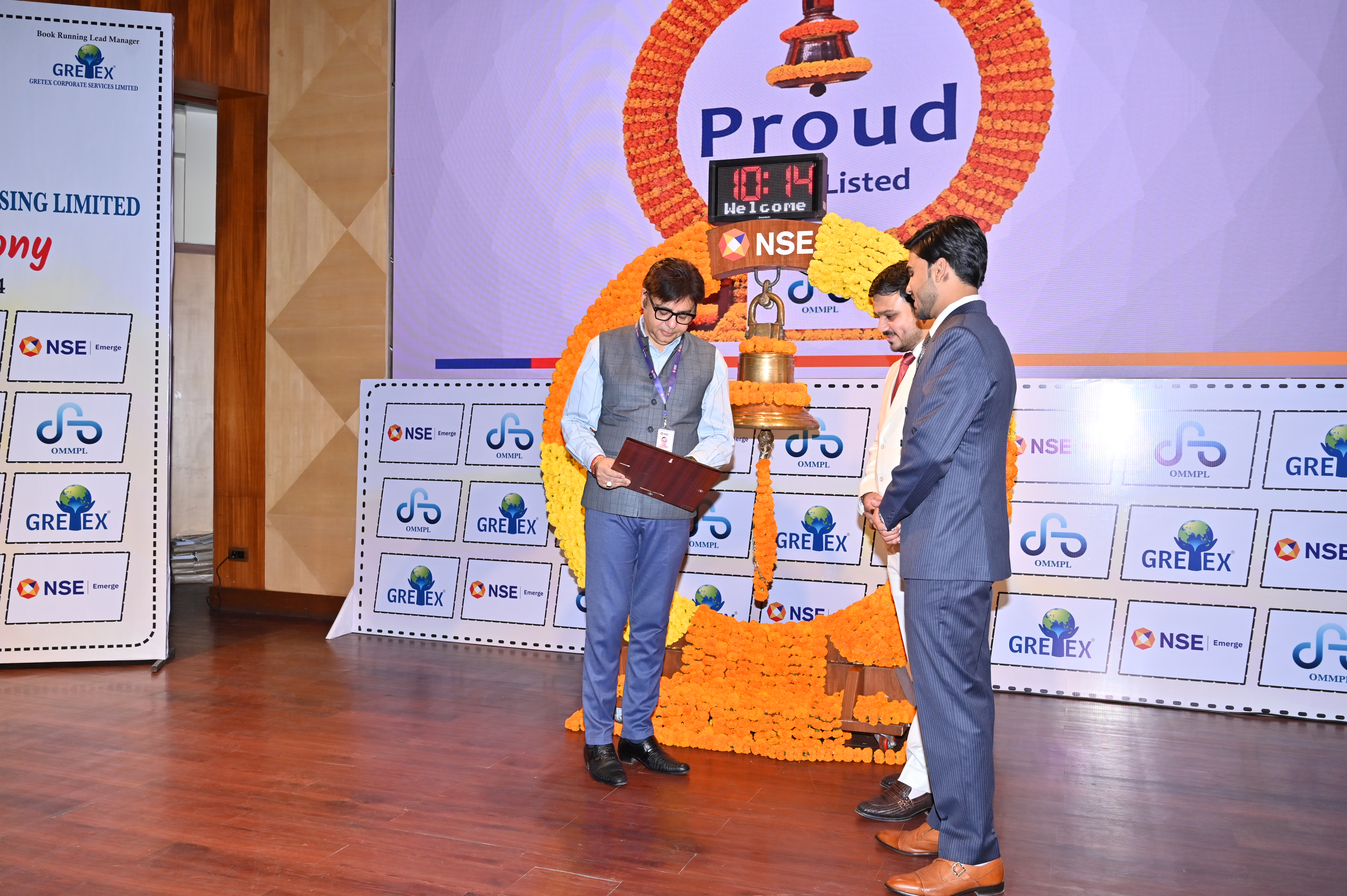 Owais Metal And Minerals Processing Listing Ceremony Photos