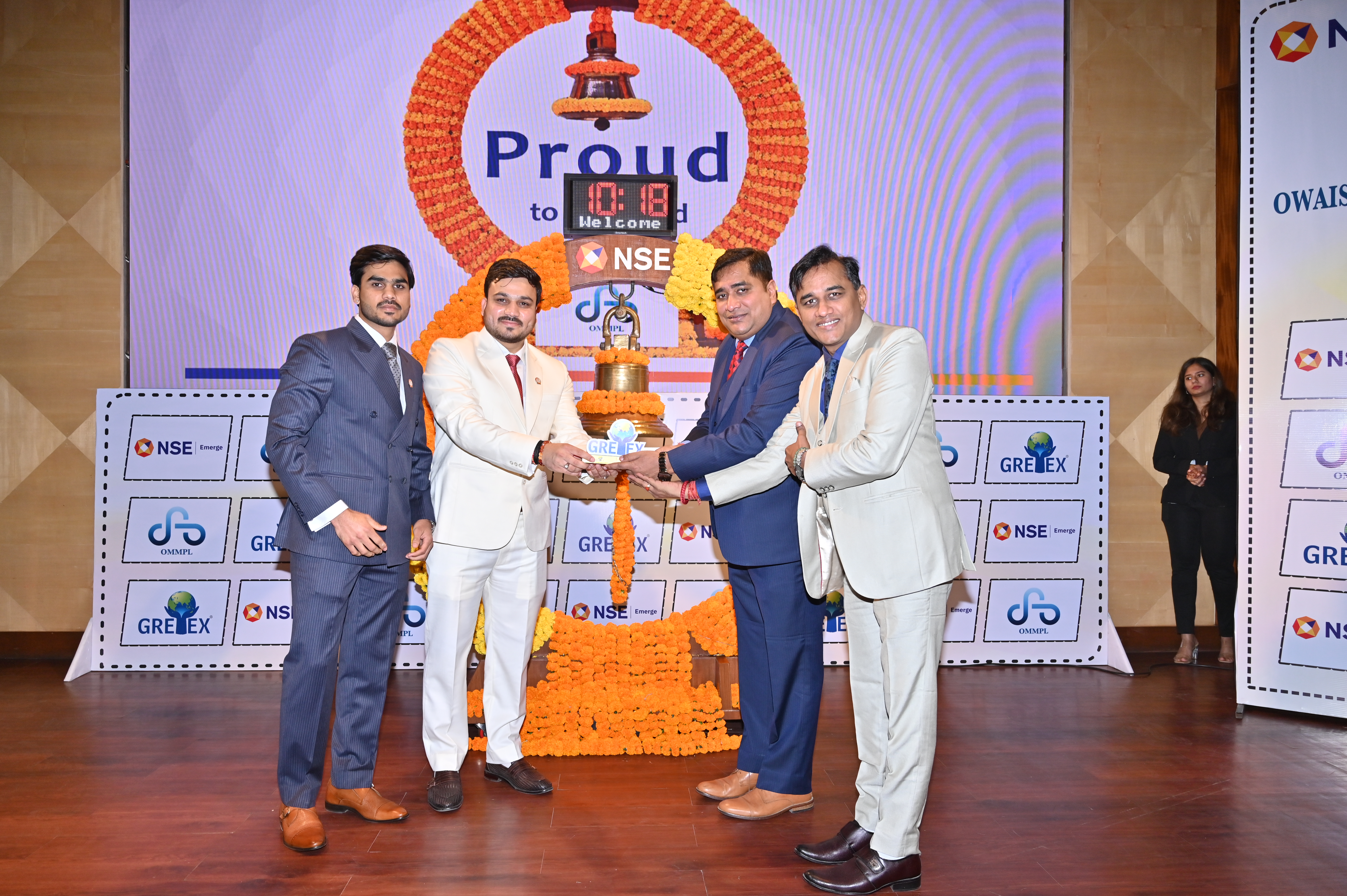 Owais Metal And Minerals Processing Listing Ceremony Photos