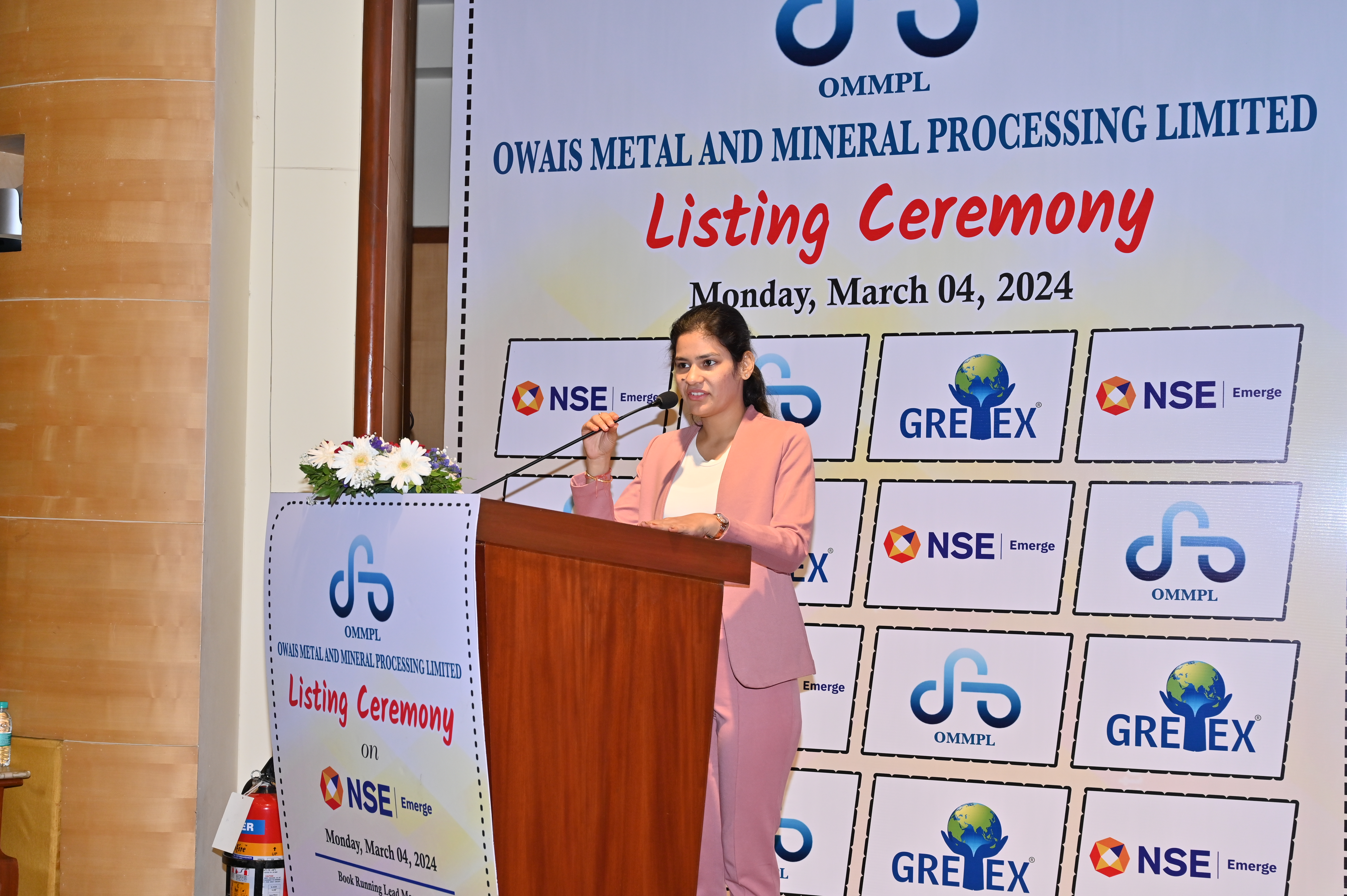 Owais Metal And Minerals Processing Listing Ceremony Photos
