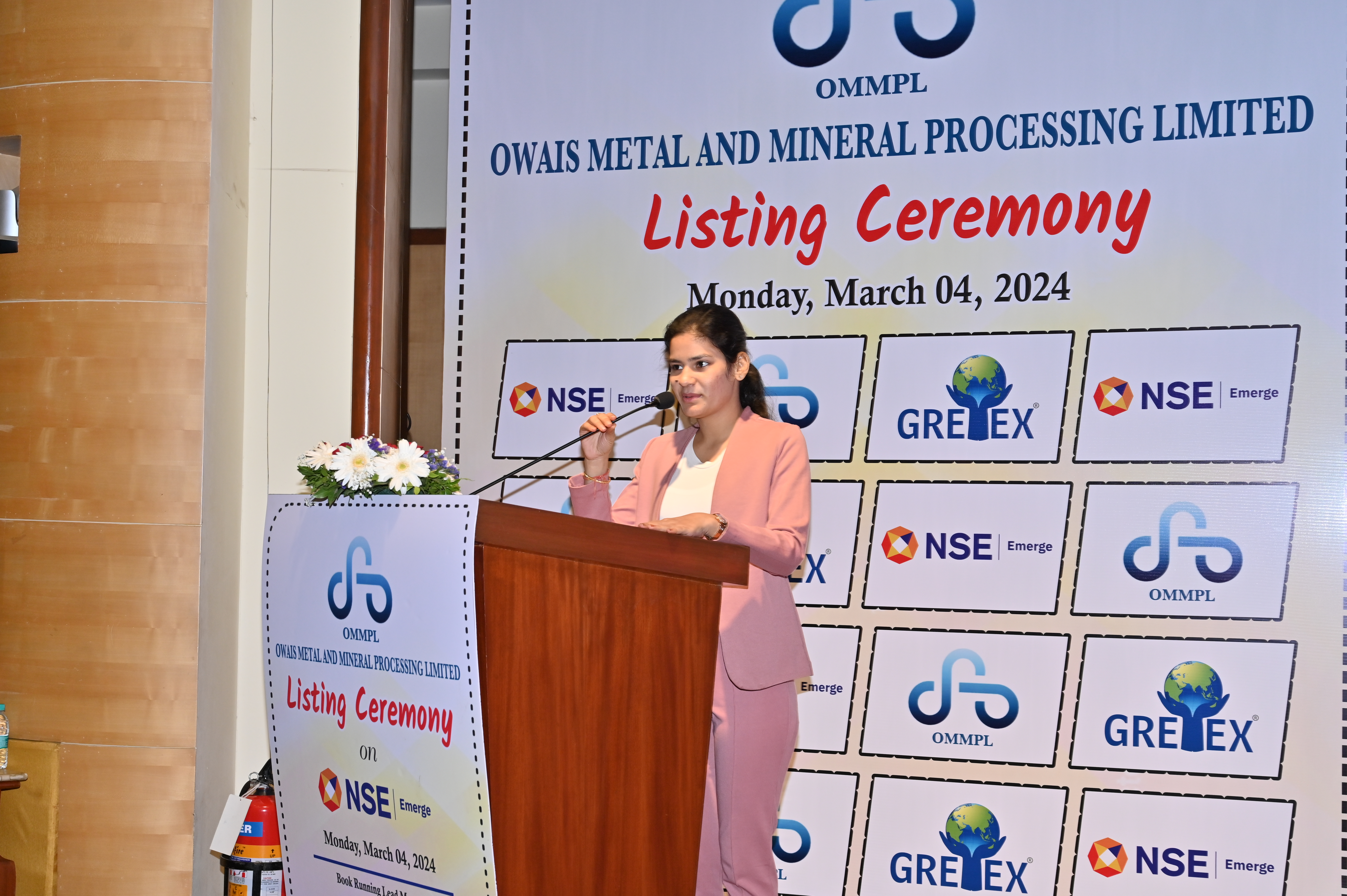 Owais Metal And Minerals Processing Listing Ceremony Photos