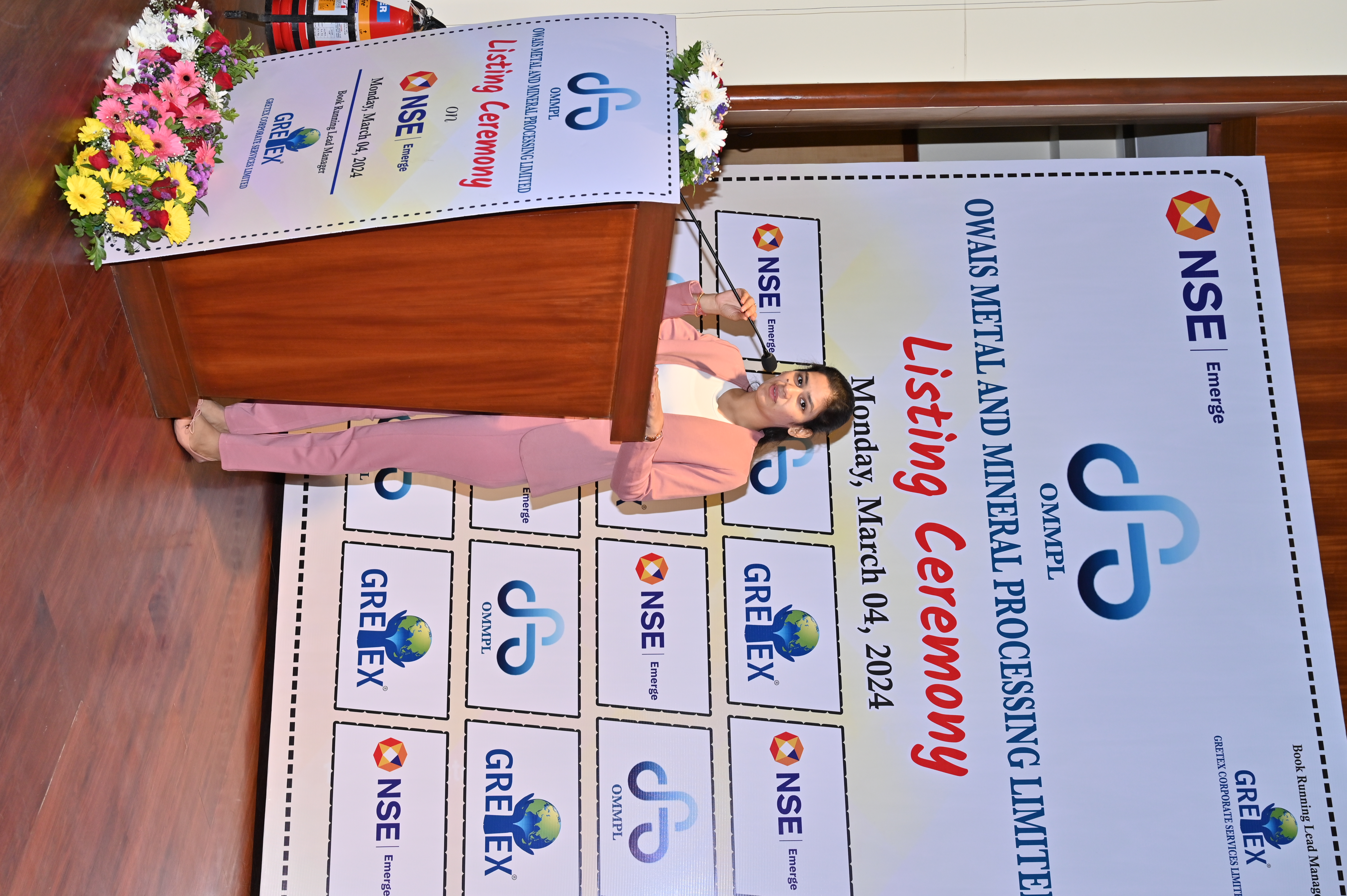 Owais Metal And Minerals Processing Listing Ceremony Photos