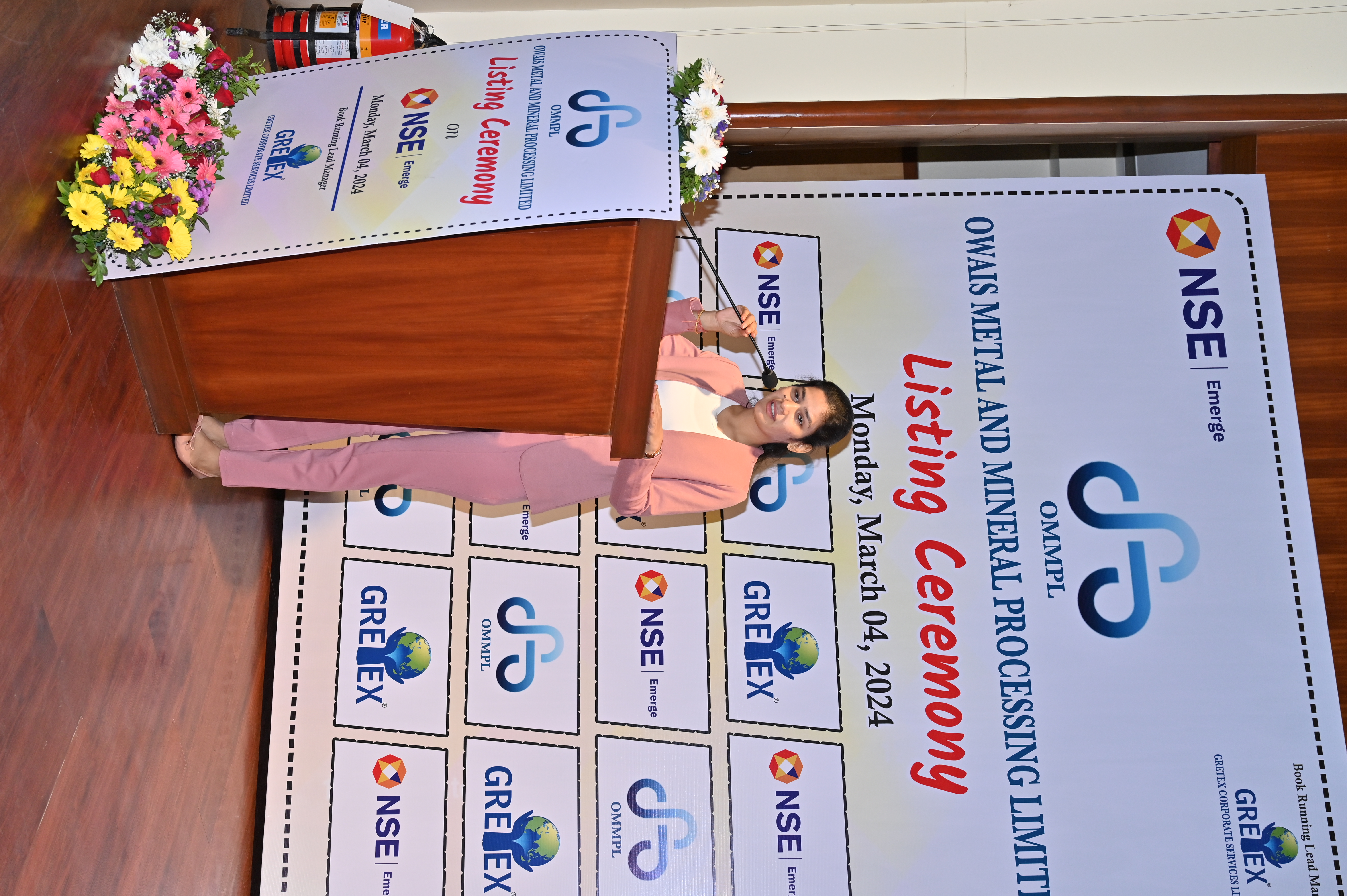 Owais Metal And Minerals Processing Listing Ceremony Photos