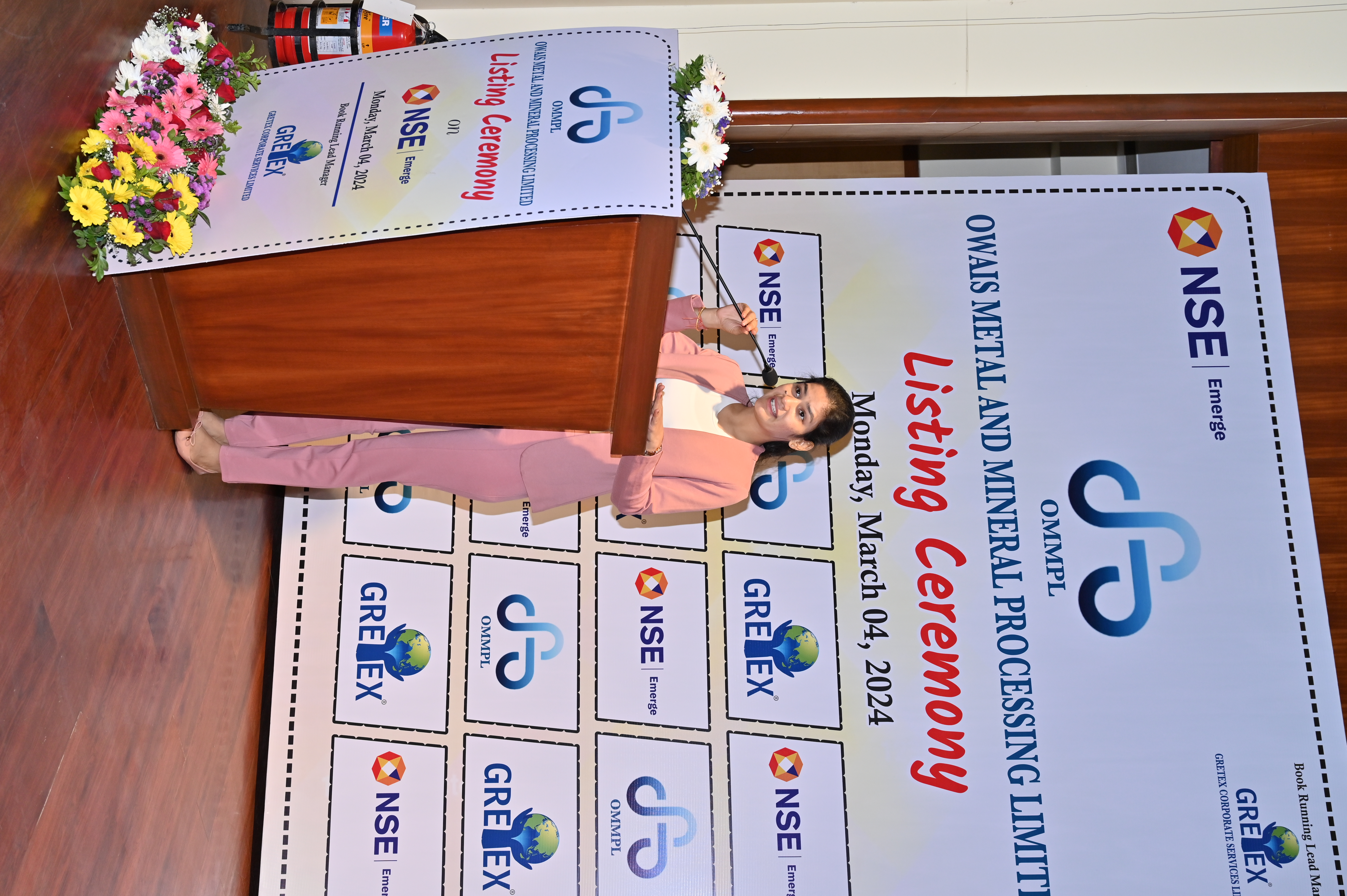 Owais Metal And Minerals Processing Listing Ceremony Photos