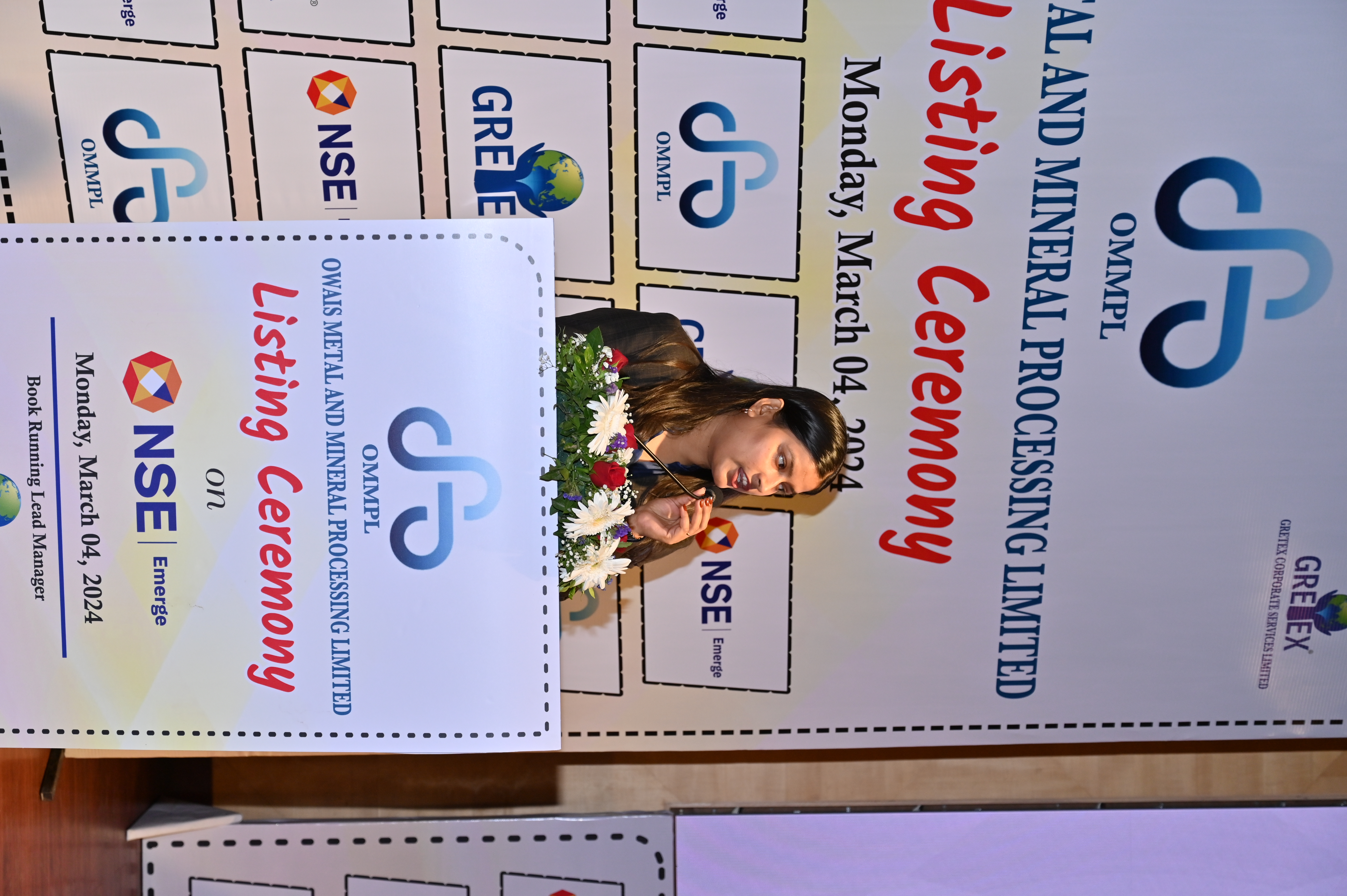 Owais Metal And Minerals Processing Listing Ceremony Photos