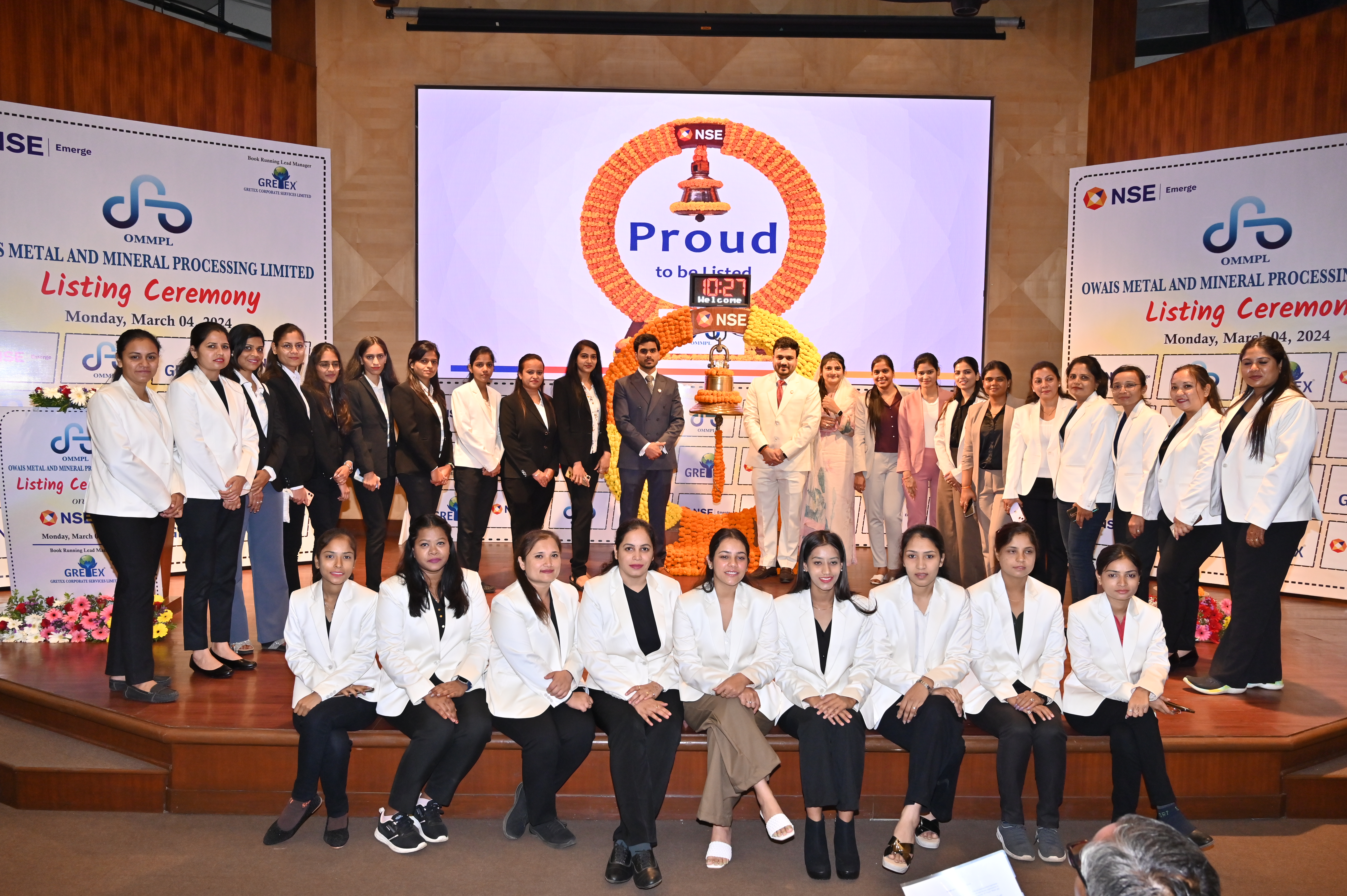 Owais Metal And Minerals Processing Listing Ceremony Photos