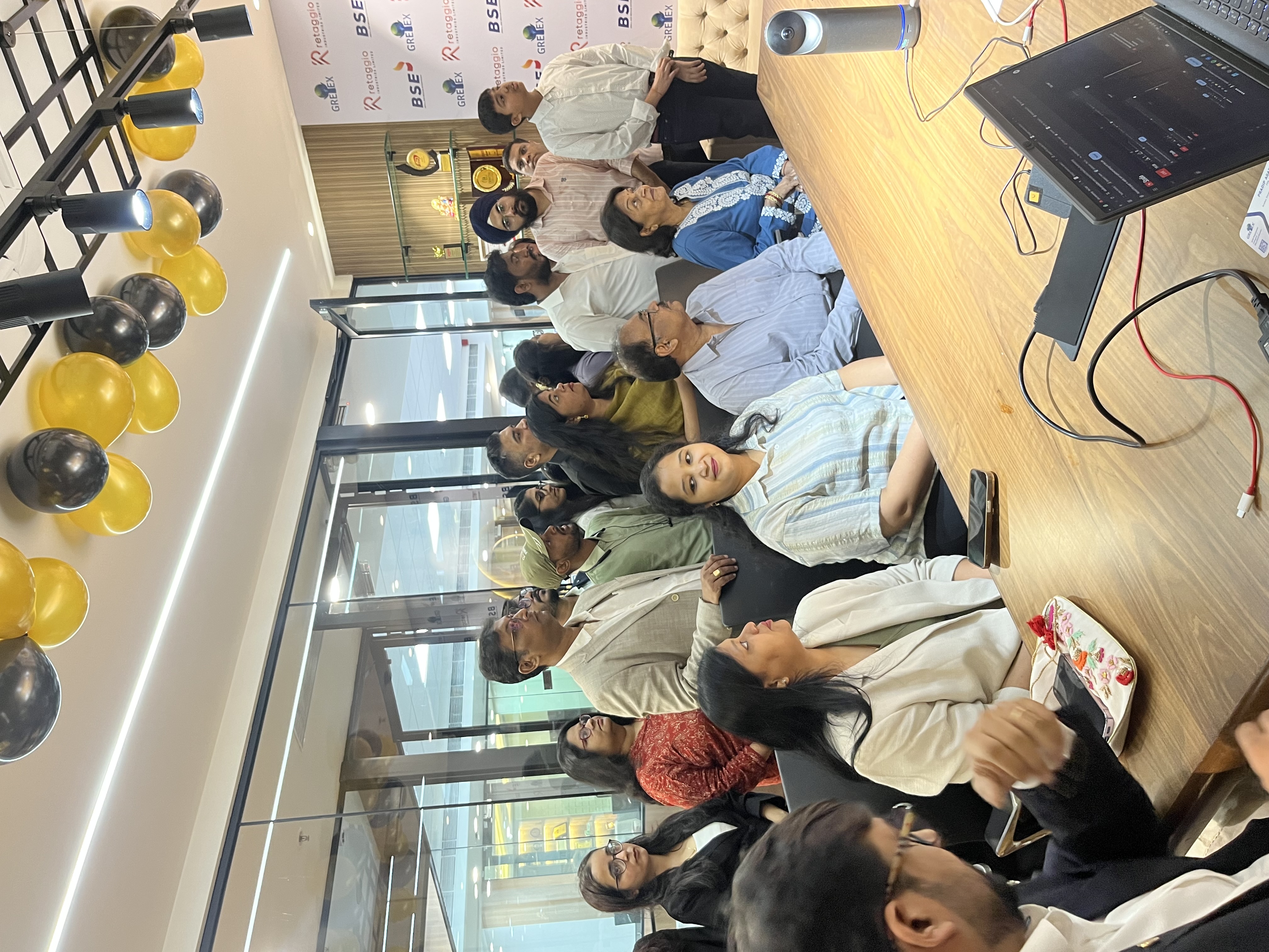 Retaggio Industries Limited Listing Ceremony Photos