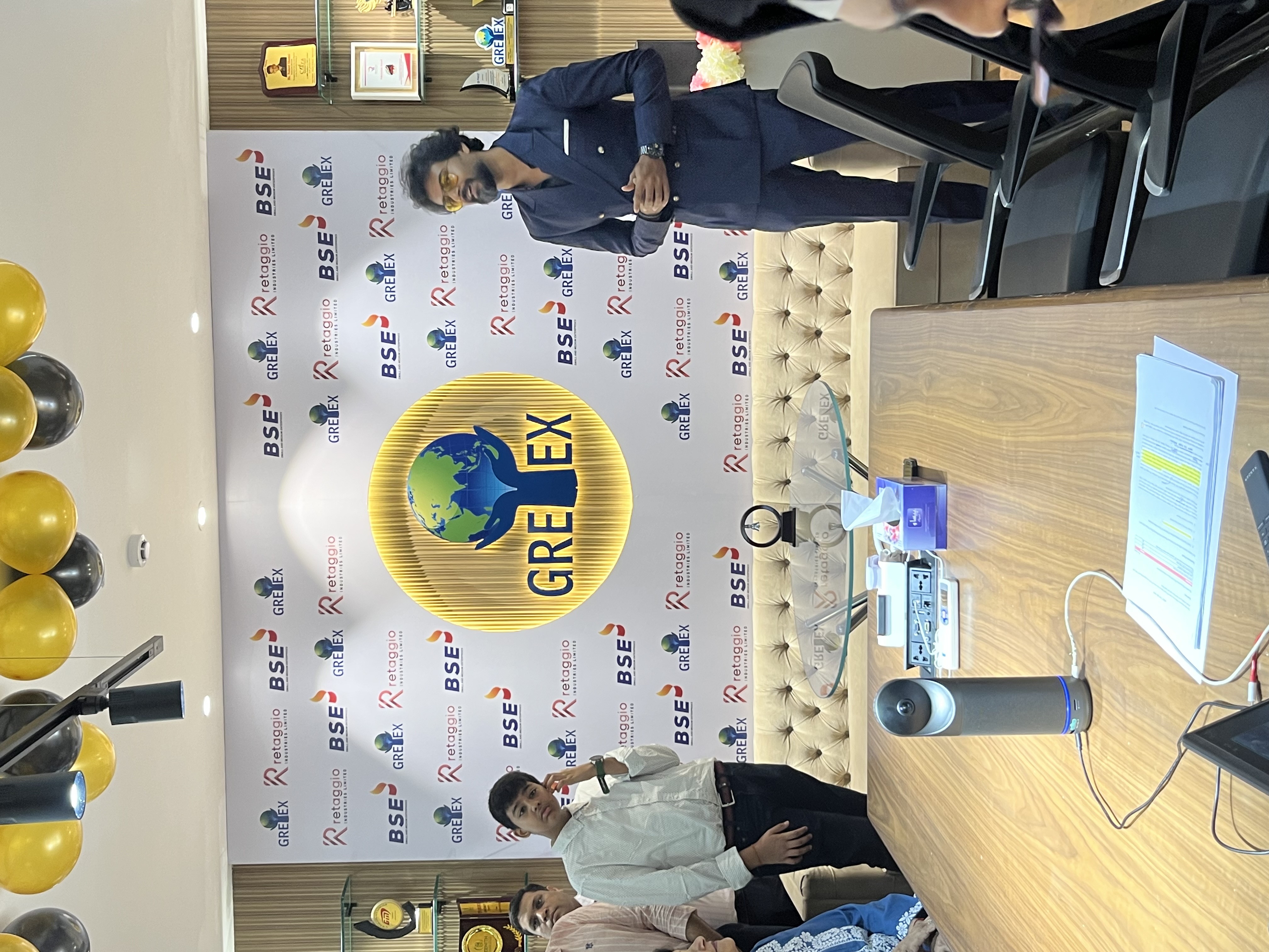 Retaggio Industries Limited Listing Ceremony Photos