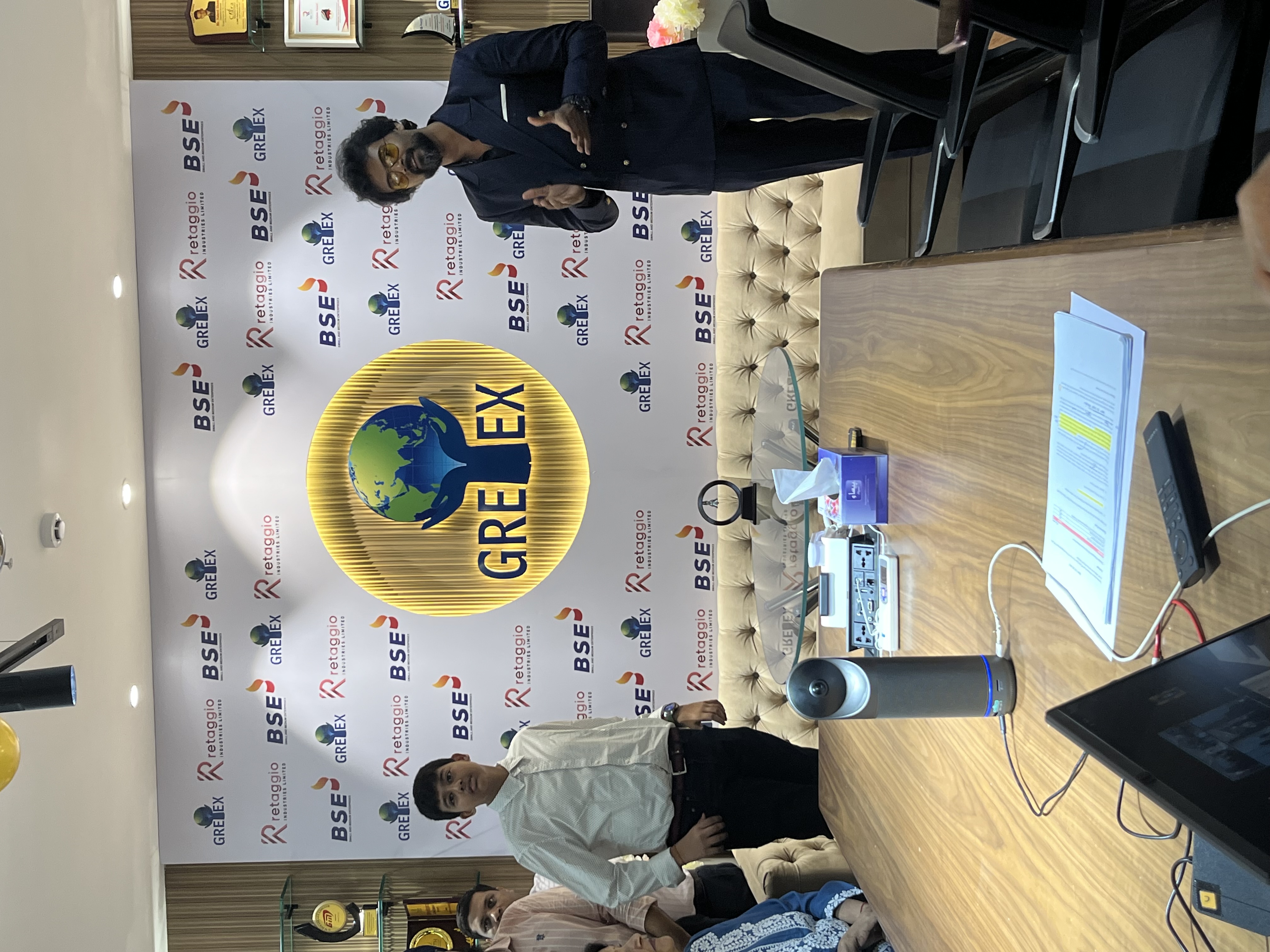 Retaggio Industries Limited Listing Ceremony Photos