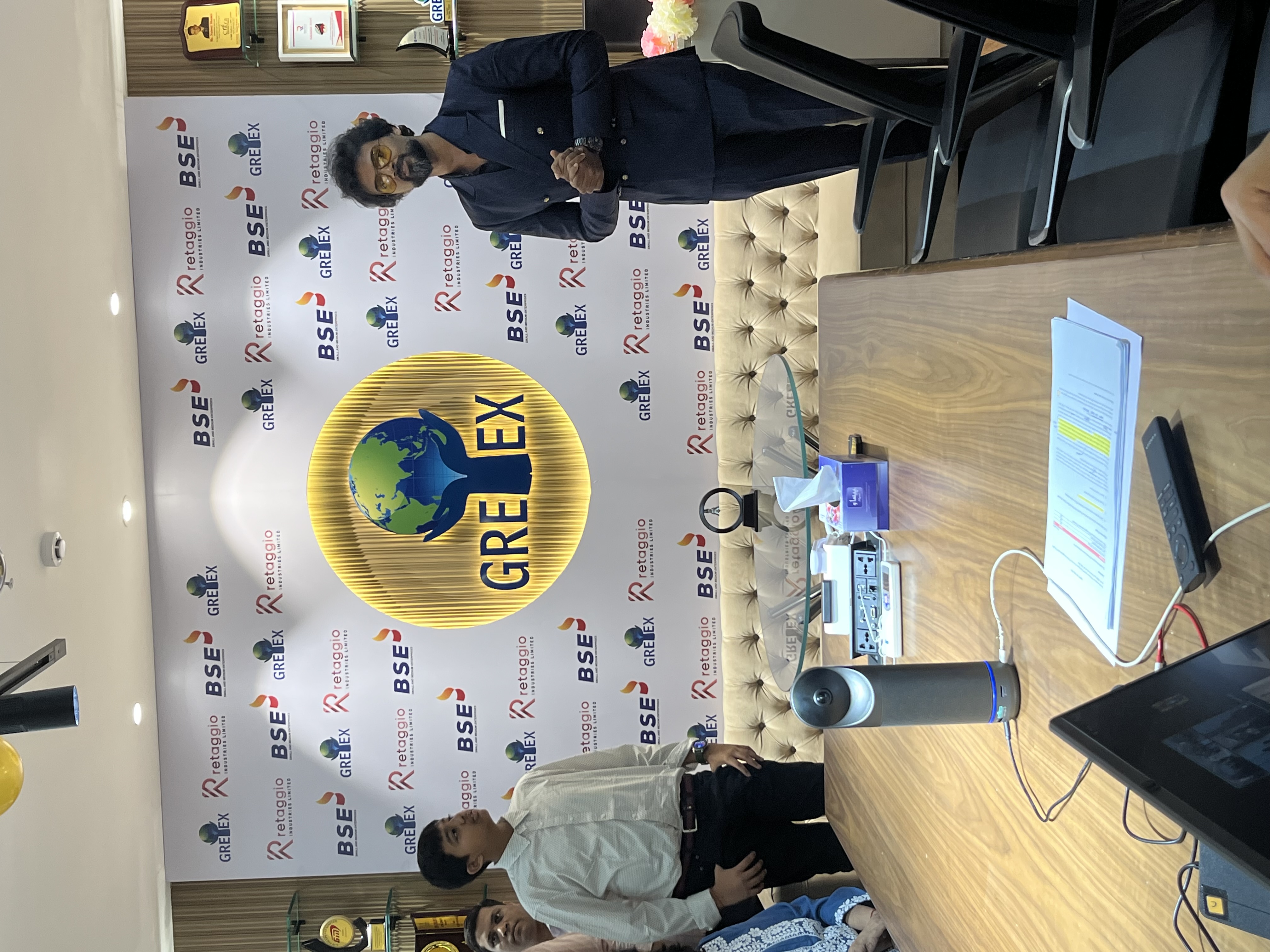 Retaggio Industries Limited Listing Ceremony Photos