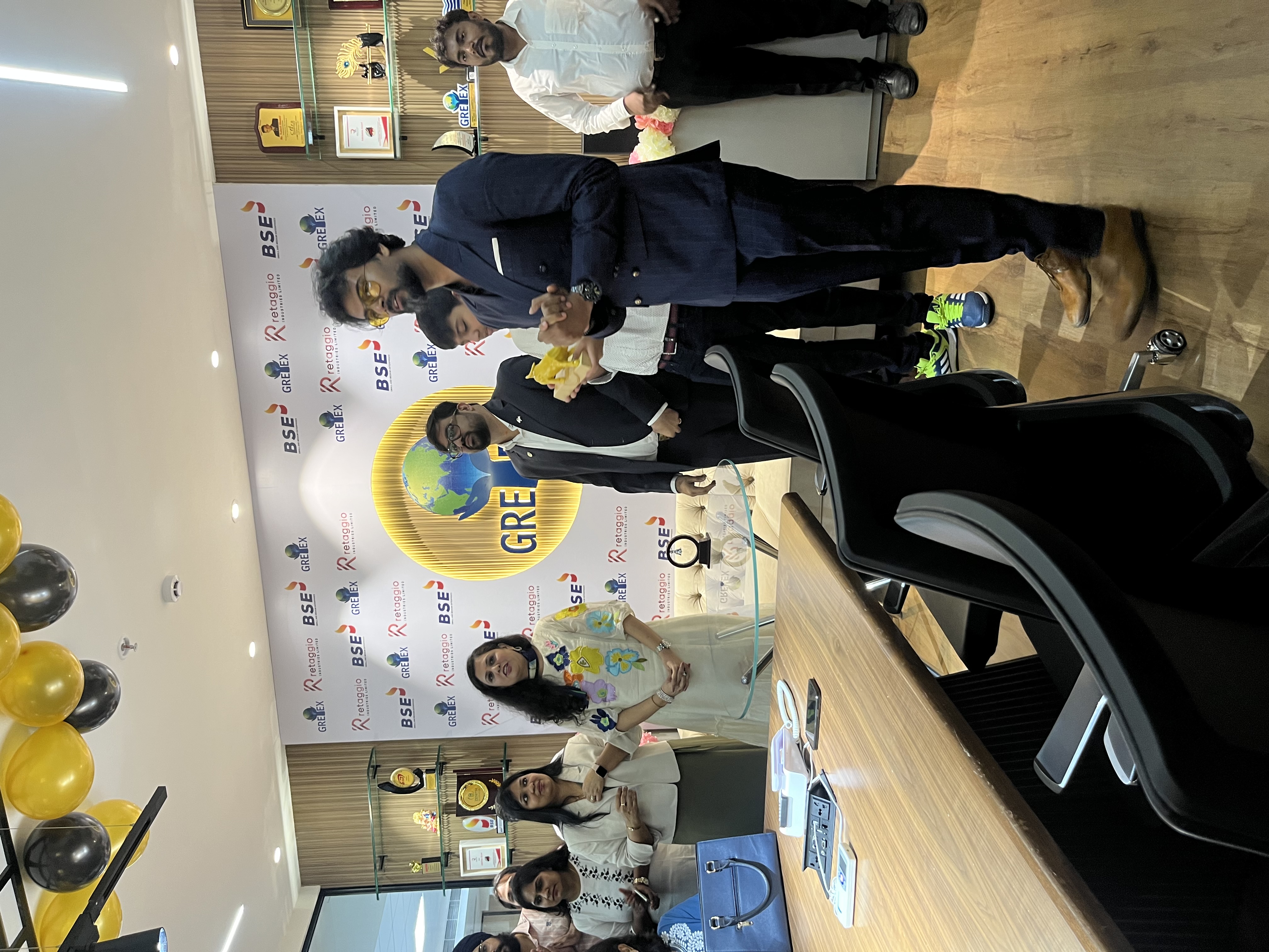 Retaggio Industries Limited Listing Ceremony Photos