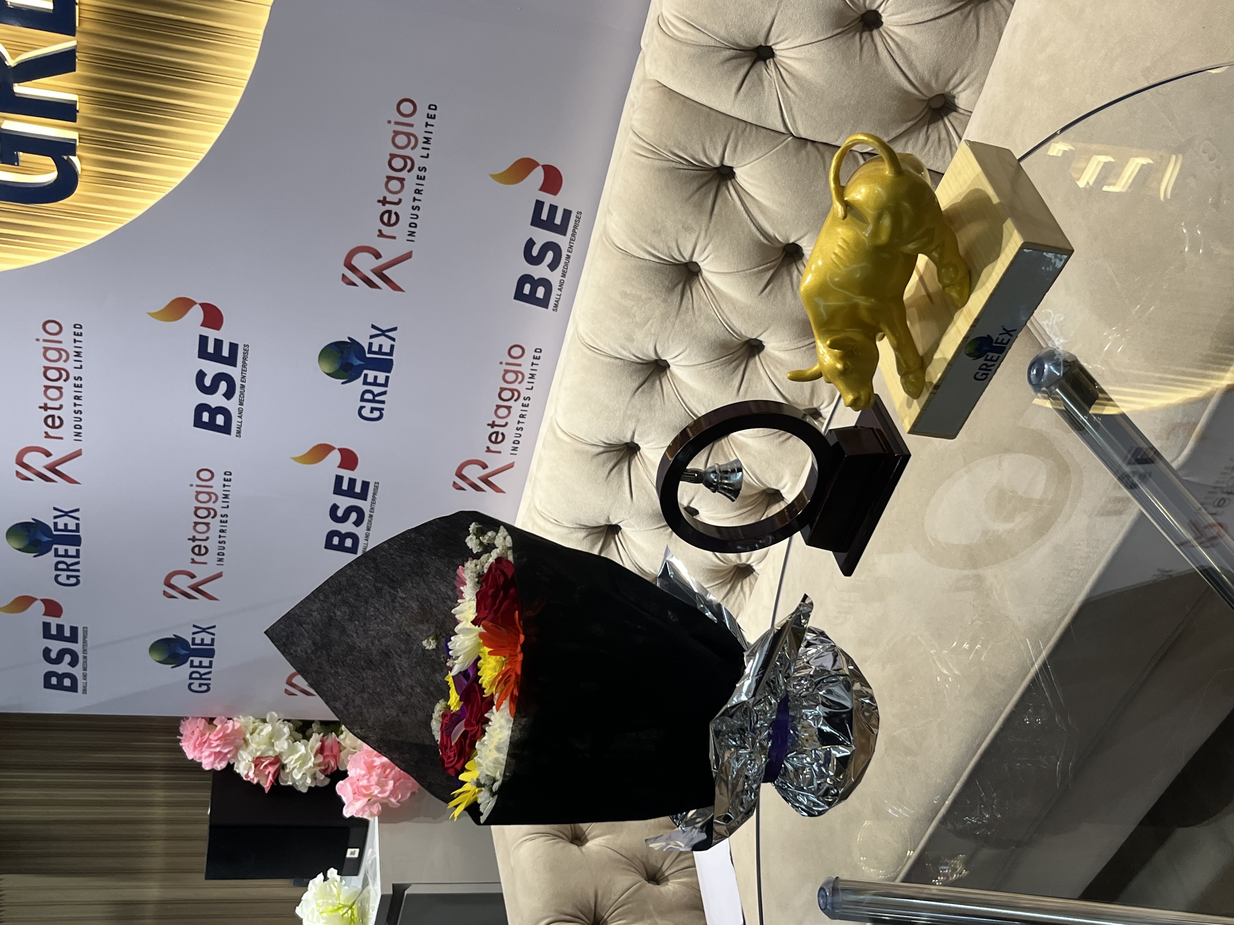 Retaggio Industries Limited Listing Ceremony Photos