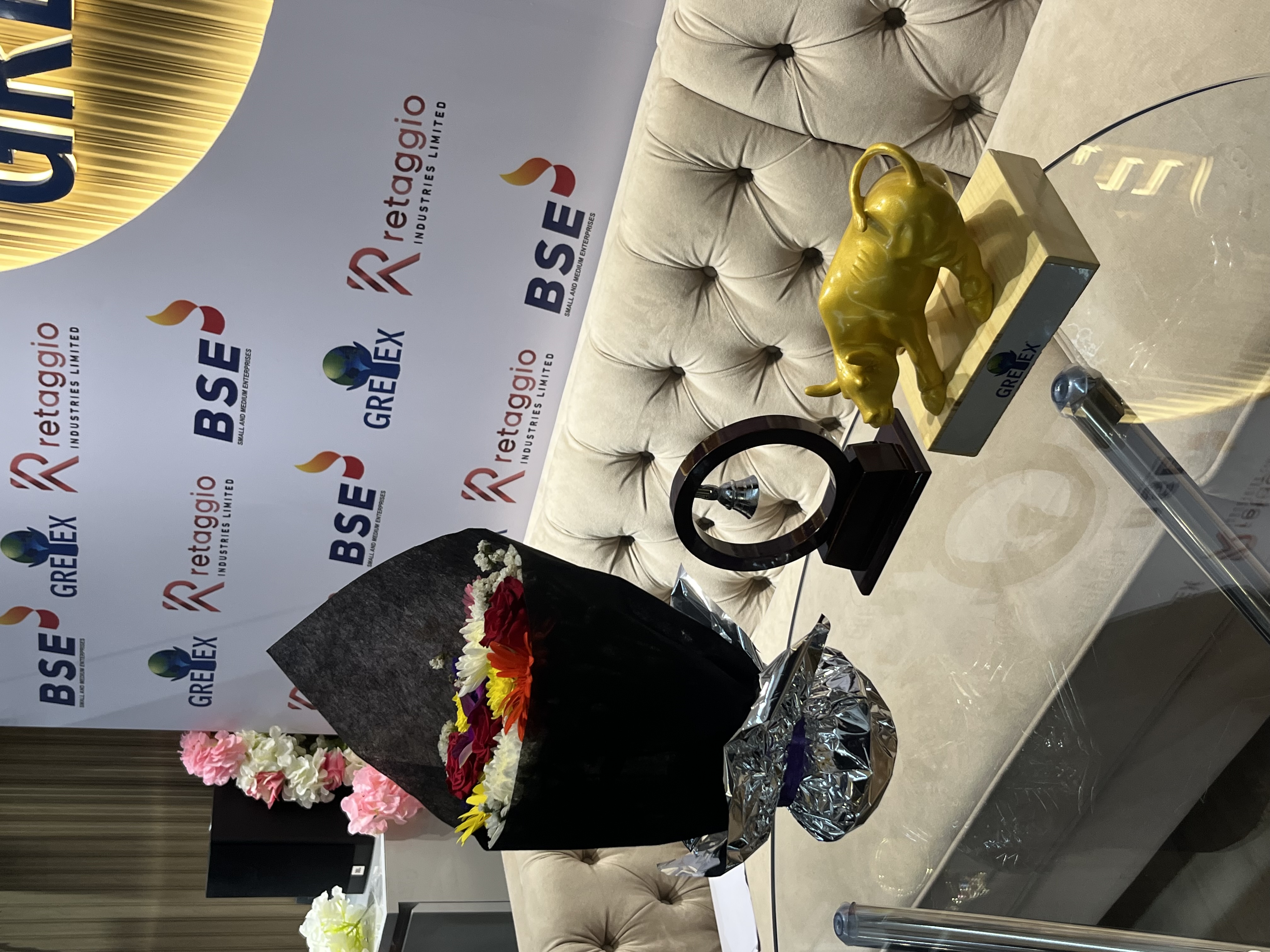 Retaggio Industries Limited Listing Ceremony Photos