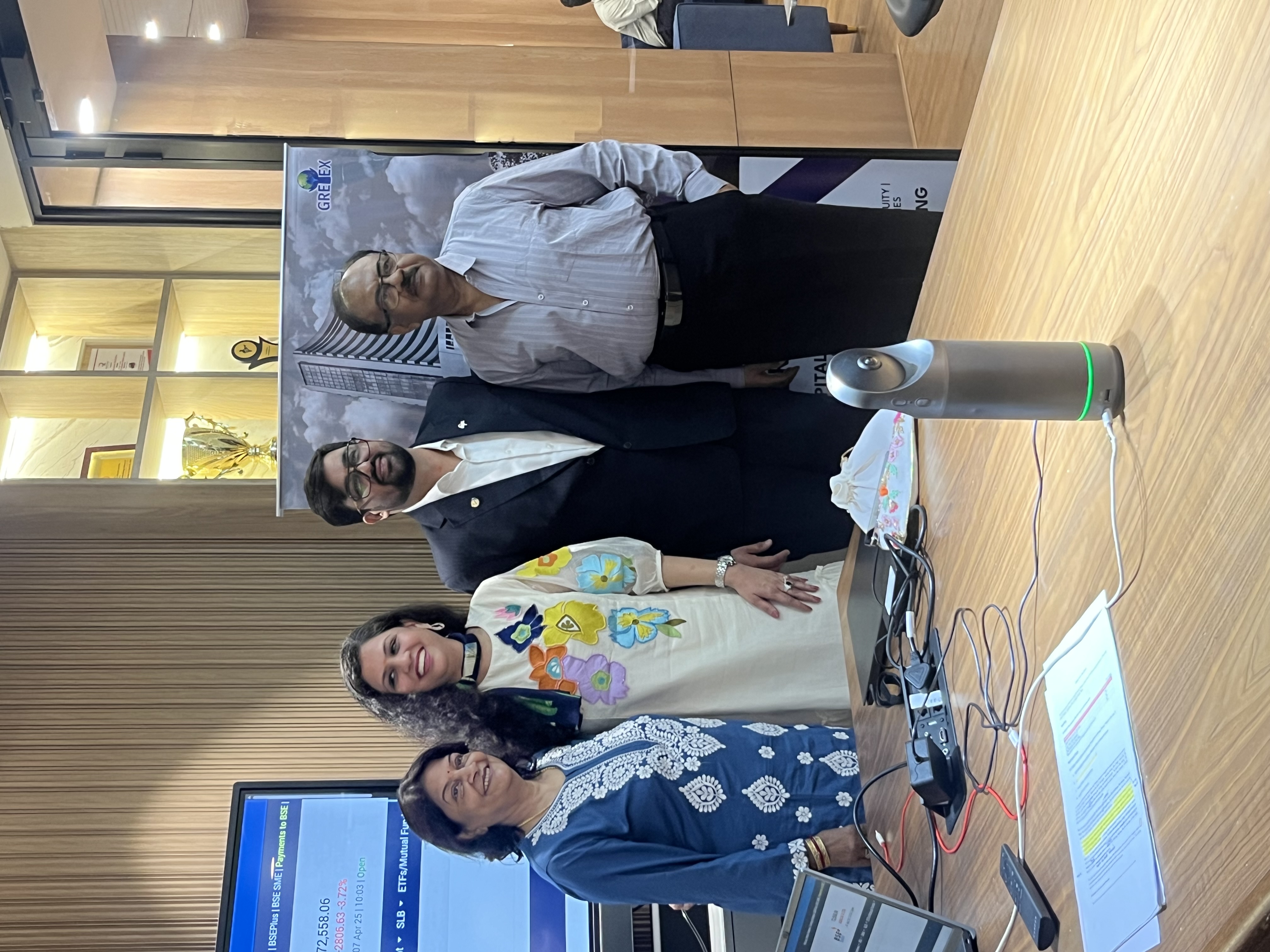 Retaggio Industries Limited Listing Ceremony Photos